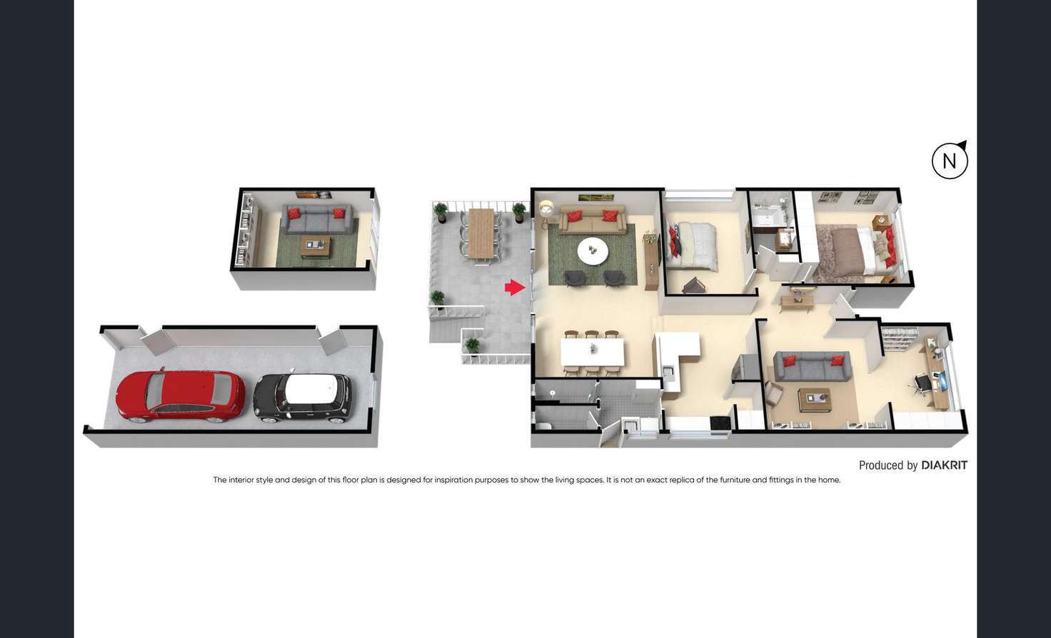 Floorplan of Homely house listing, 571 Nepean Highway, Bonbeach VIC 3196