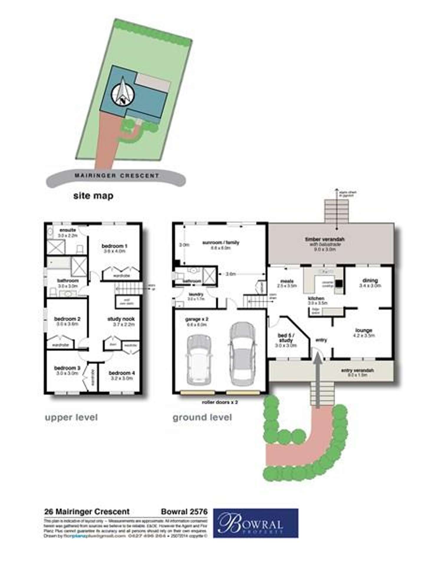Floorplan of Homely house listing, 26 Mairinger Crescent, Bowral NSW 2576