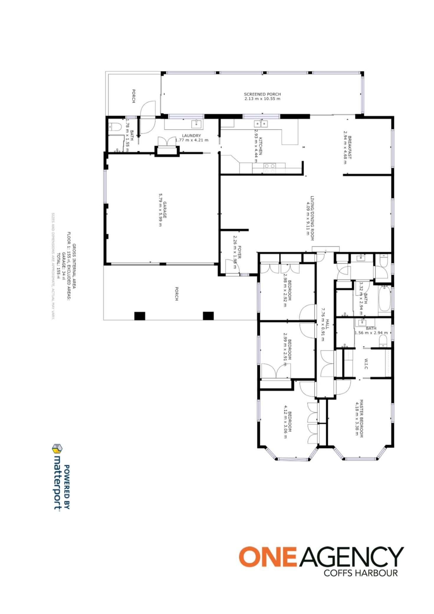 Floorplan of Homely house listing, 15 Bangalow Terrace, Sawtell NSW 2452