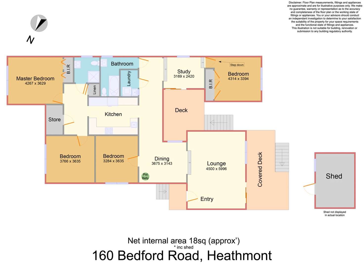 Floorplan of Homely house listing, 160 Bedford Road, Heathmont VIC 3135