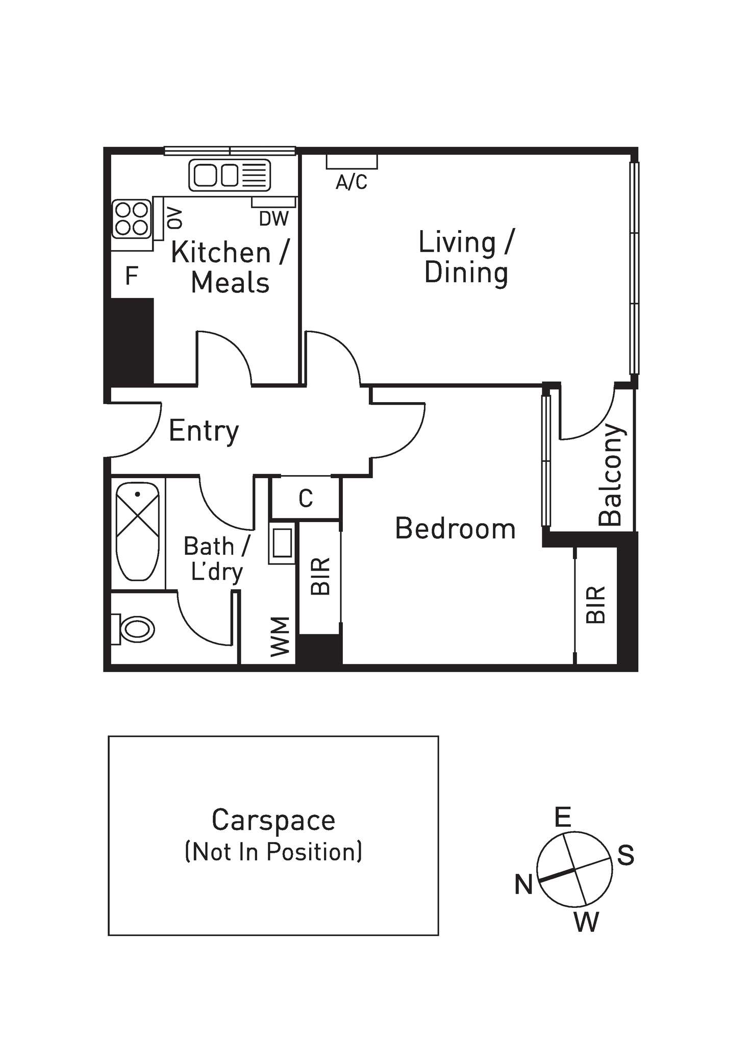 Floorplan of Homely apartment listing, 6/86 Hotham Street, East Melbourne VIC 3002