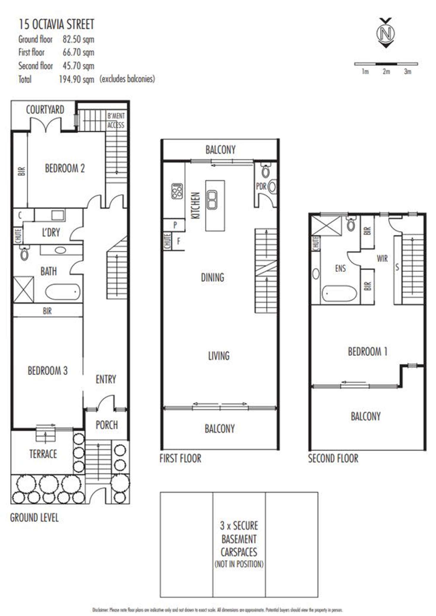 Floorplan of Homely house listing, 15 Octavia Street, St Kilda VIC 3182