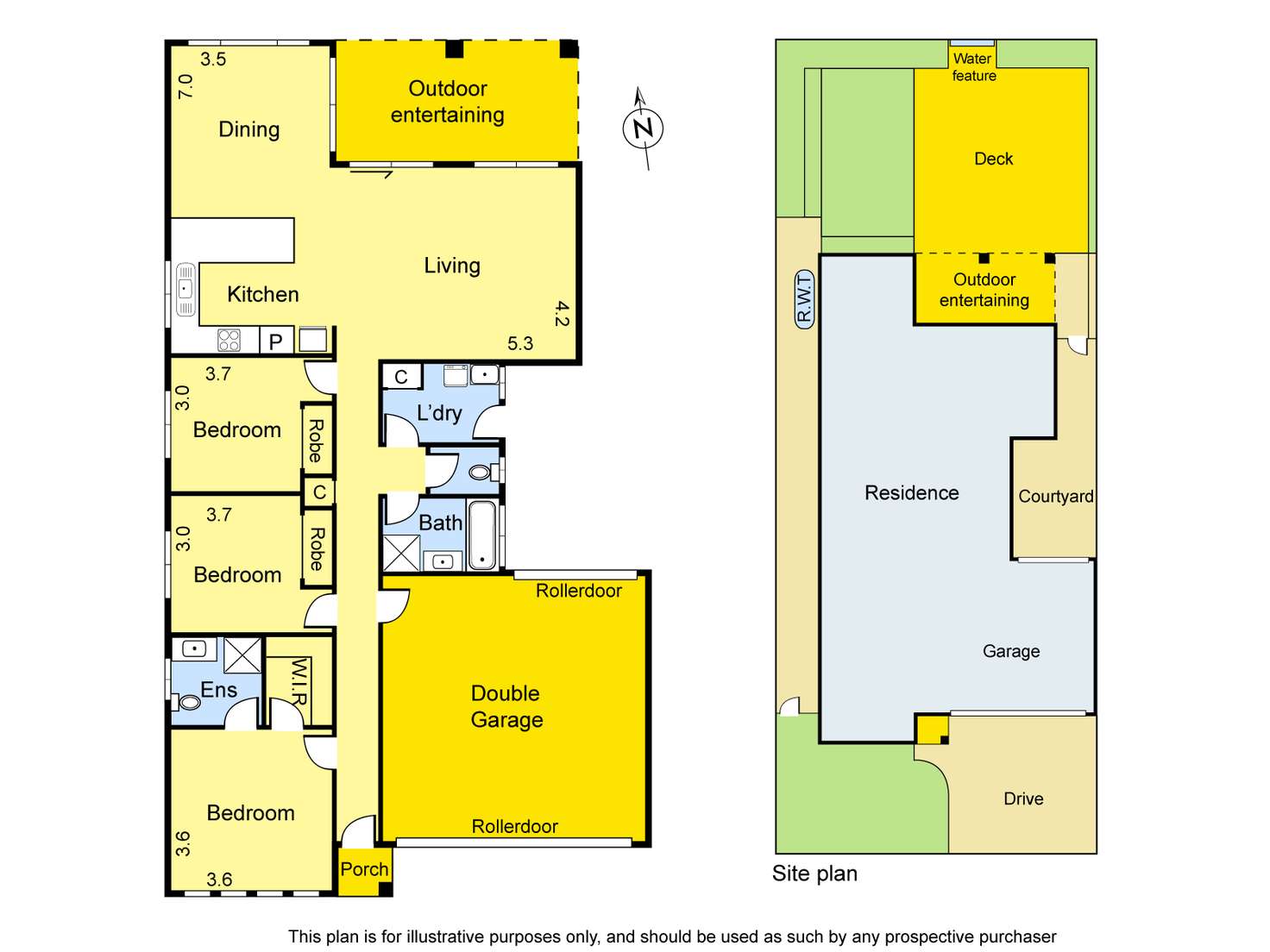 Floorplan of Homely house listing, 20 Breenview Place, Doreen VIC 3754