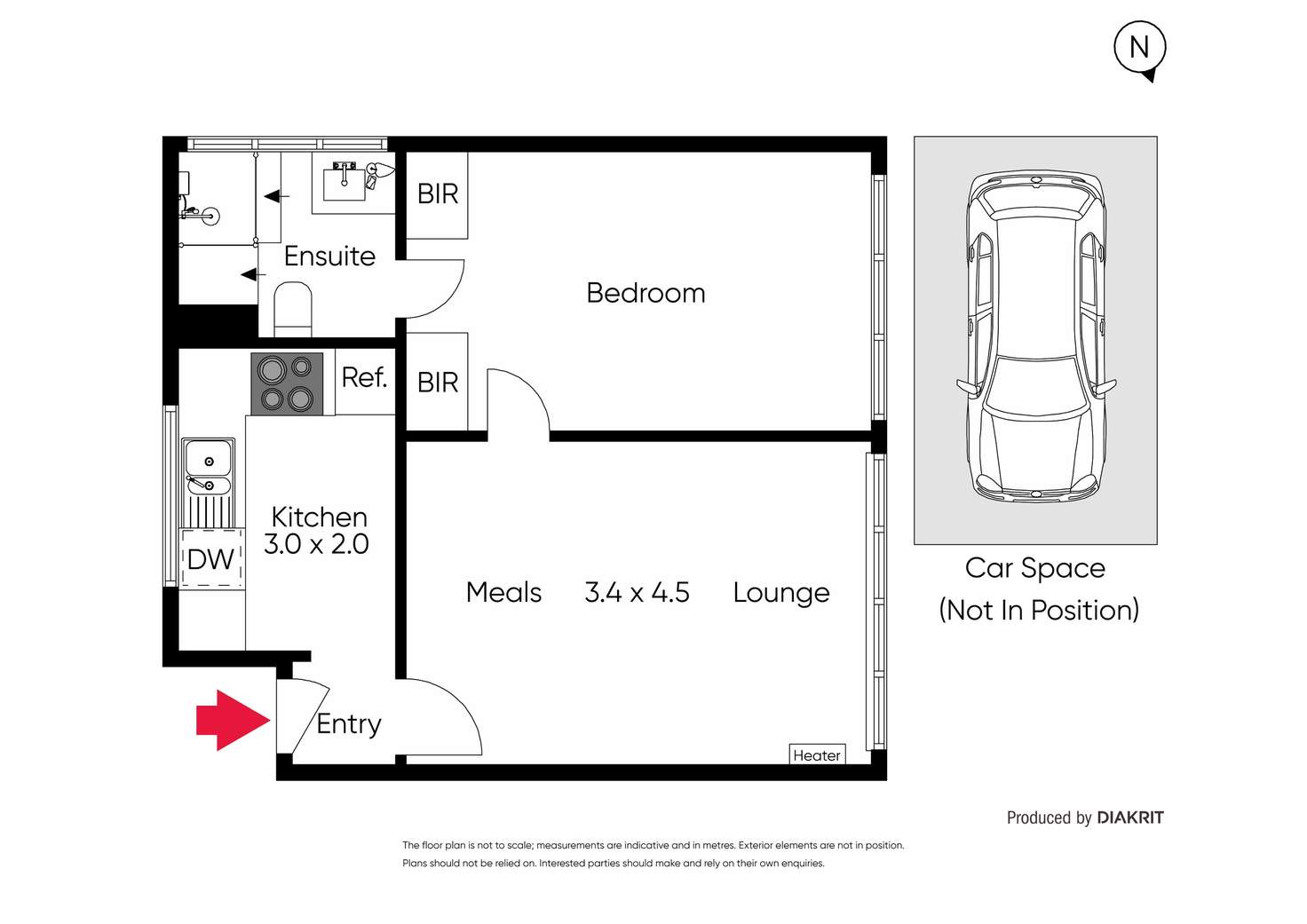 Floorplan of Homely apartment listing, 21/47 Kooyong Road, Armadale VIC 3143