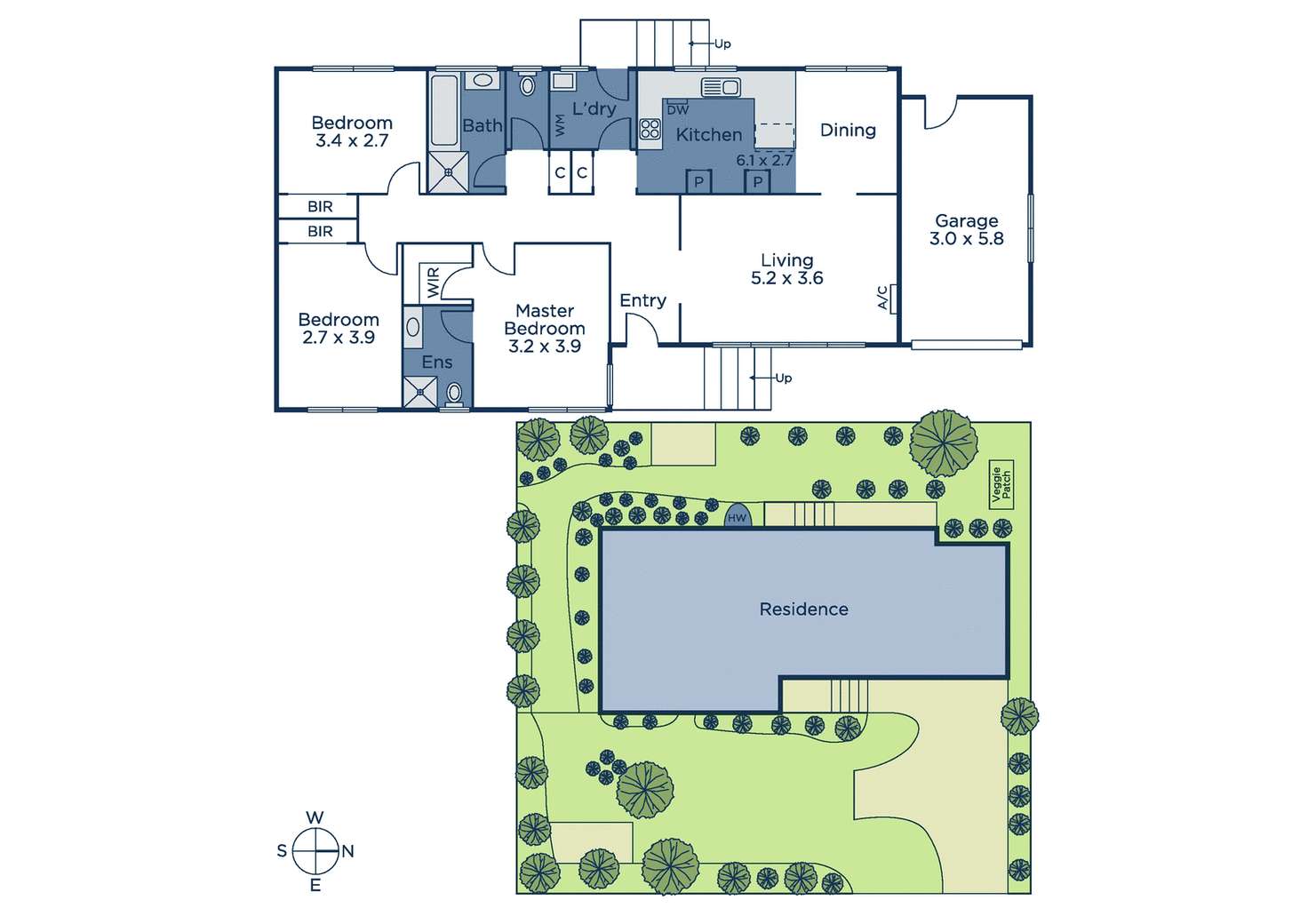 Floorplan of Homely unit listing, 2/8 Halls Parade, Mitcham VIC 3132