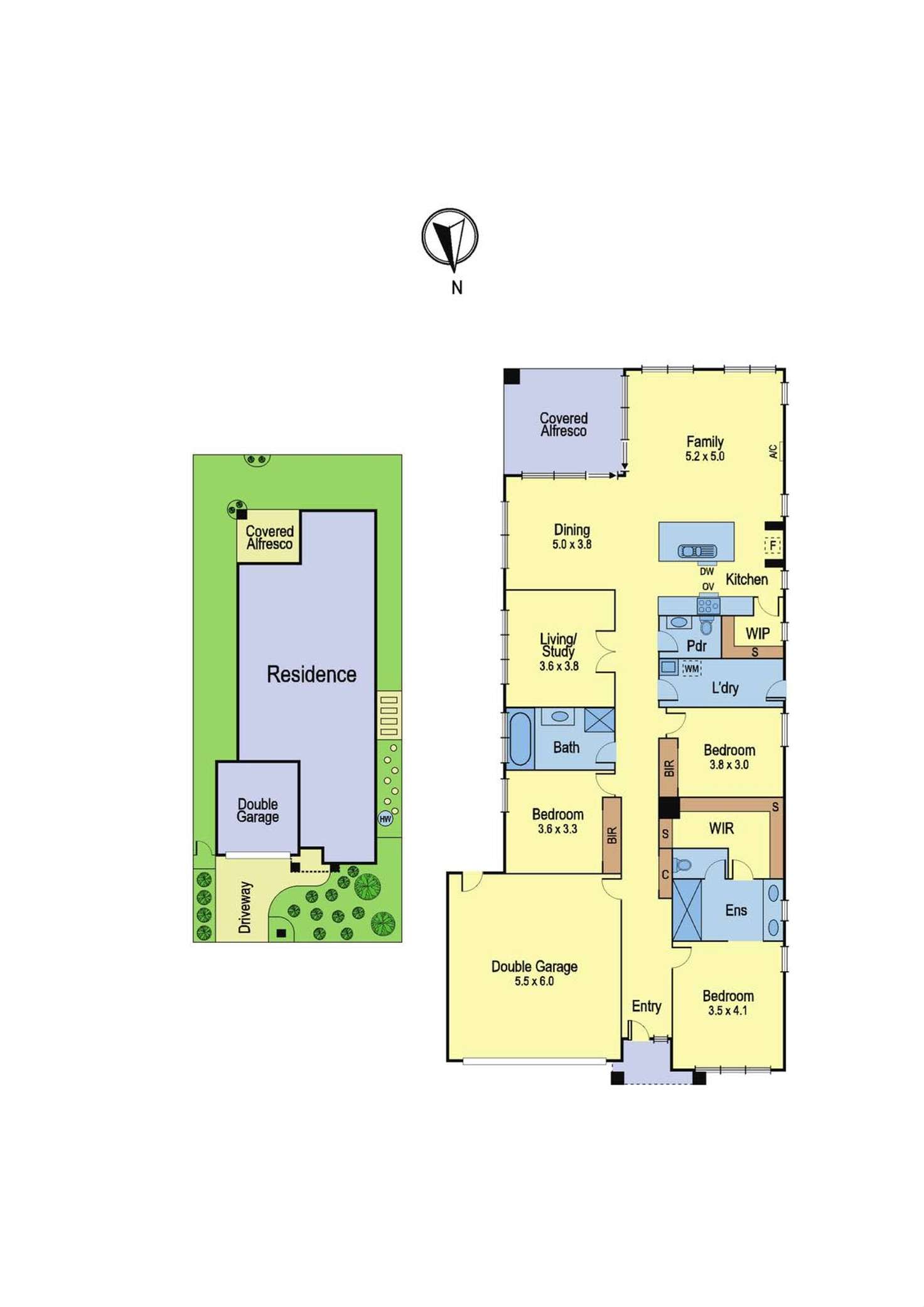 Floorplan of Homely house listing, 32 Escape Drive, Doreen VIC 3754