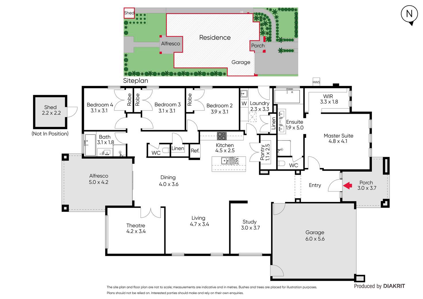 Floorplan of Homely house listing, 64 Malibu Boulevard, Point Cook VIC 3030