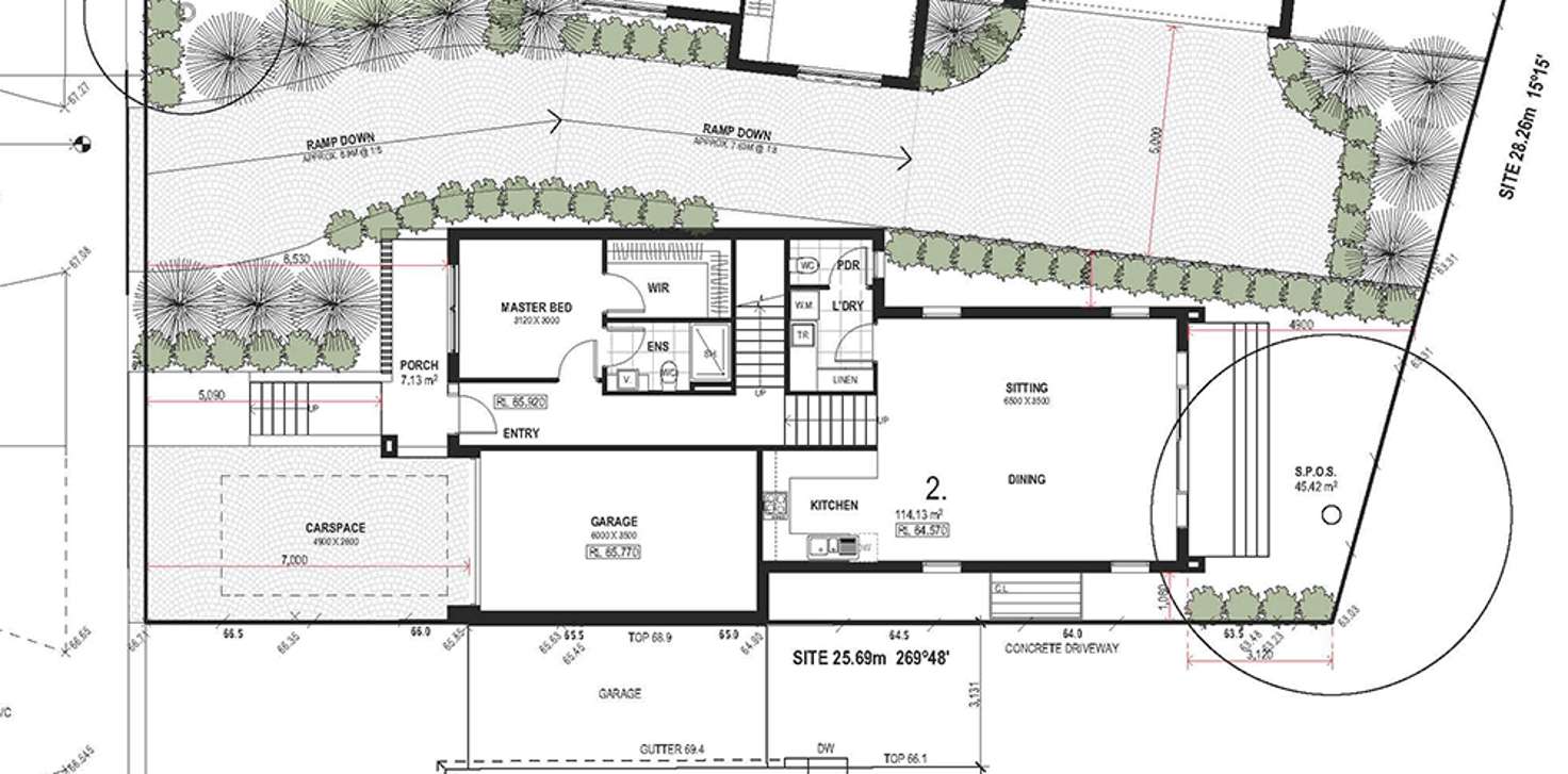 Floorplan of Homely residentialLand listing, 26 Sellars Street, Watsonia North VIC 3087