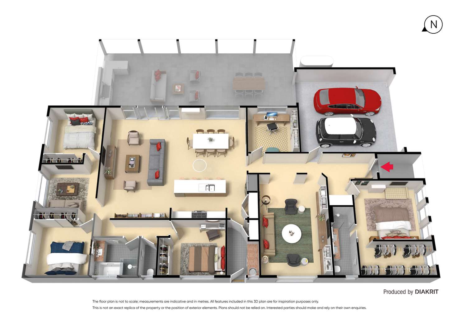 Floorplan of Homely house listing, 15 Ellenborough Crescent, Wyndham Vale VIC 3024