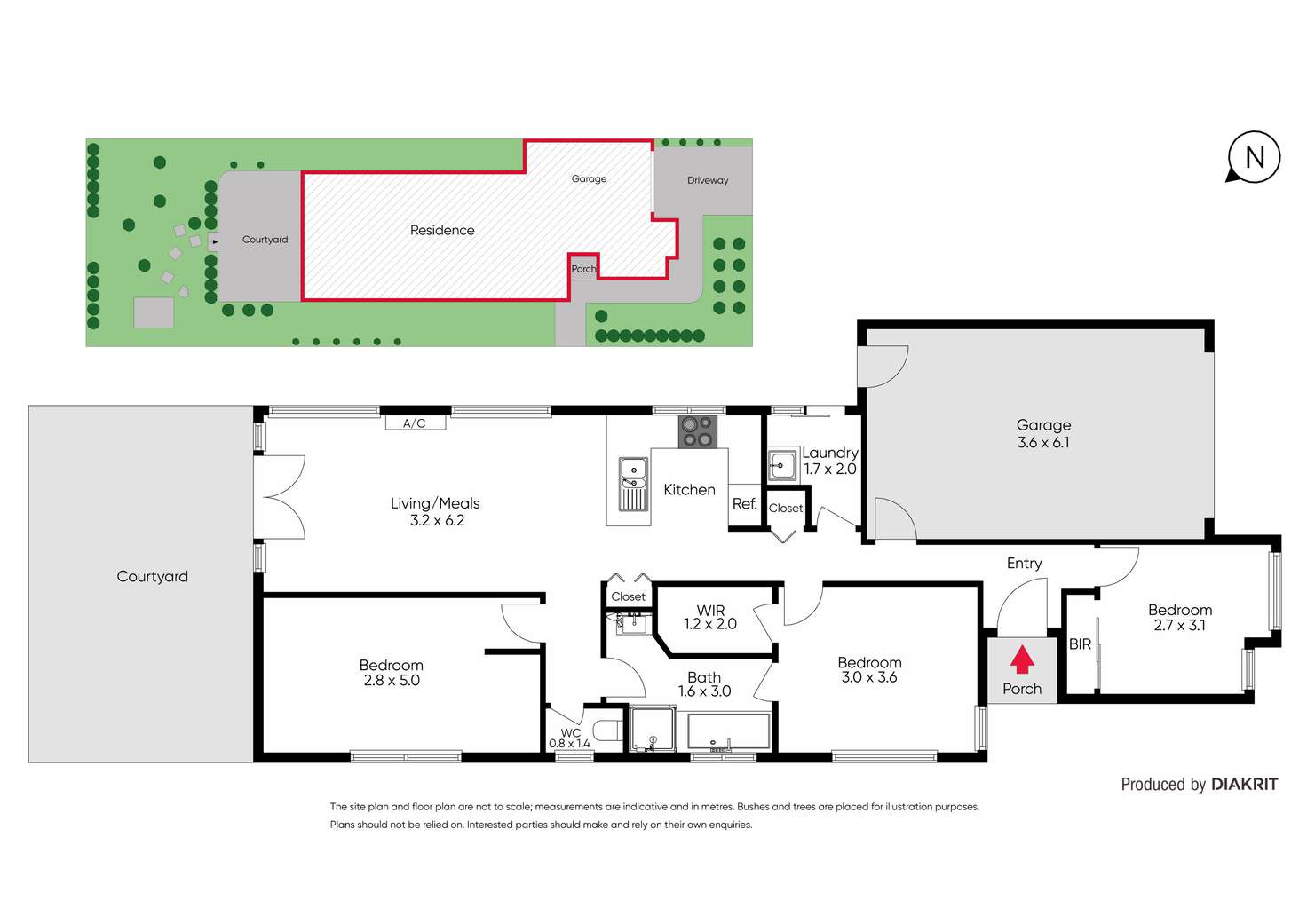 Floorplan of Homely house listing, 134 Eureka Drive, Wyndham Vale VIC 3024