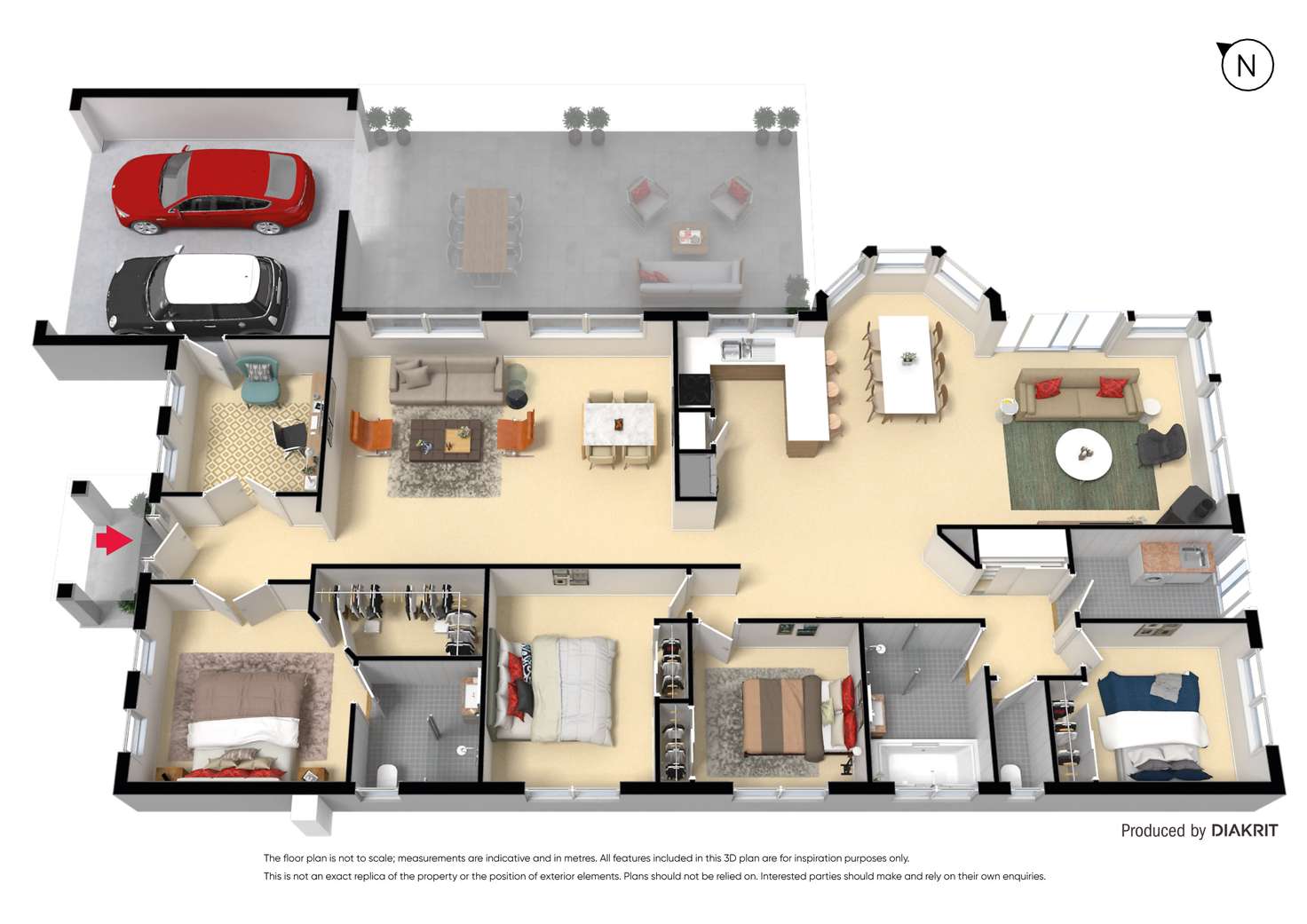 Floorplan of Homely house listing, 16 Tracey Street, Werribee VIC 3030
