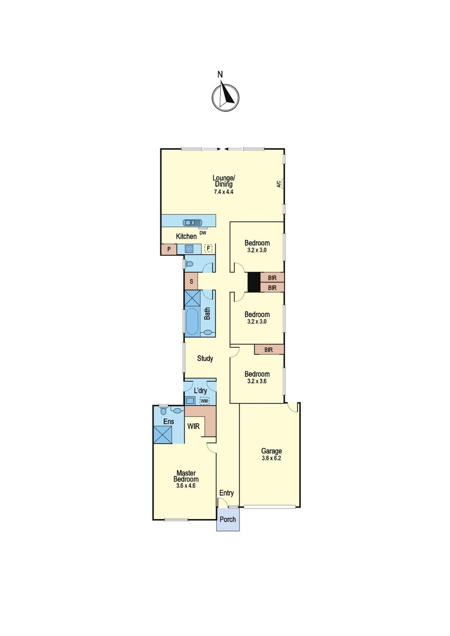 Floorplan of Homely house listing, 30 Lockhart Street, Mernda VIC 3754