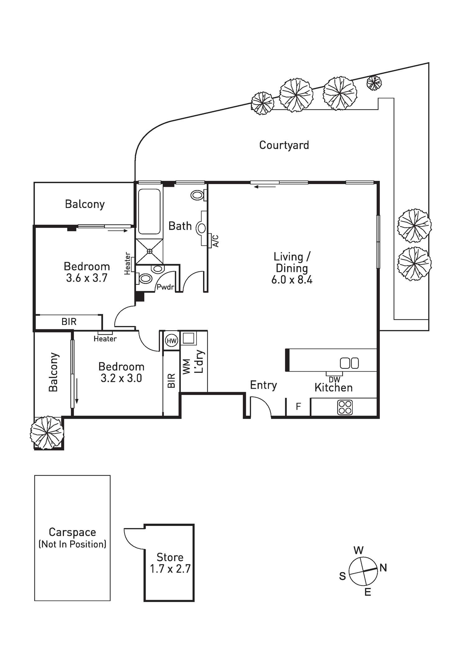 Floorplan of Homely apartment listing, 1/115a Williams Road, Prahran VIC 3181