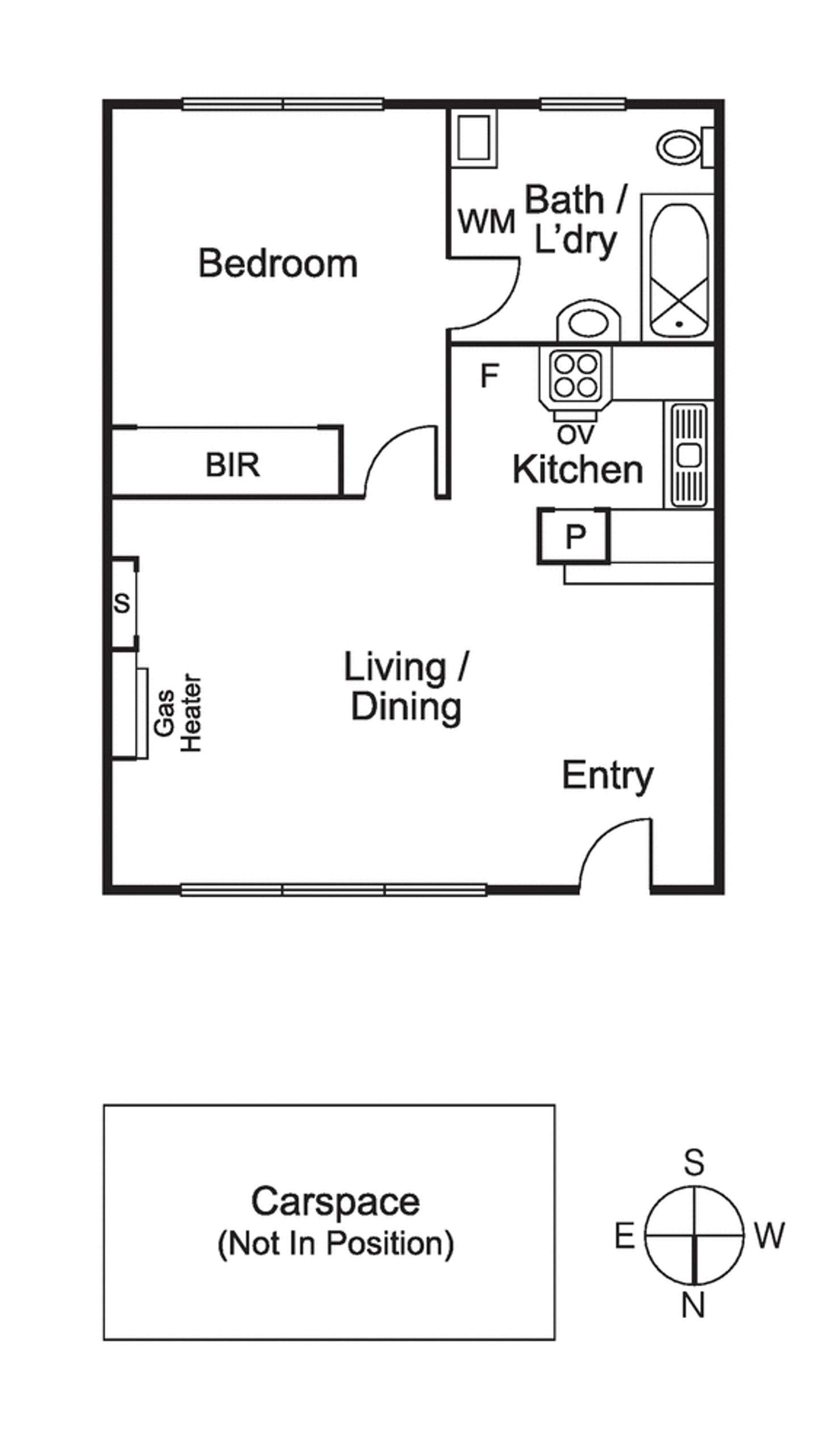Floorplan of Homely apartment listing, 6/20 Emily Street, Carnegie VIC 3163