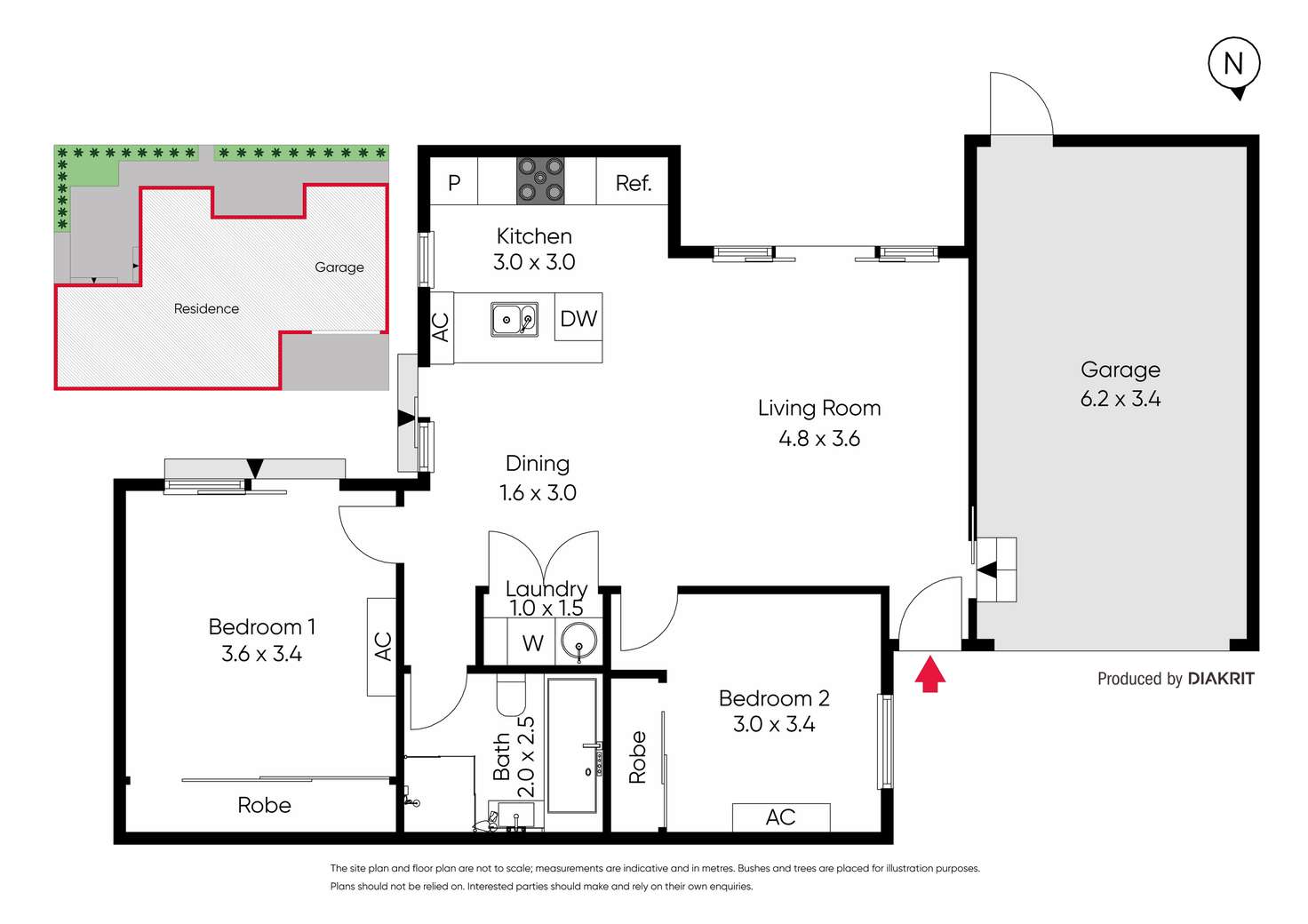 Floorplan of Homely townhouse listing, 3/9 Cobham Street, Altona VIC 3018