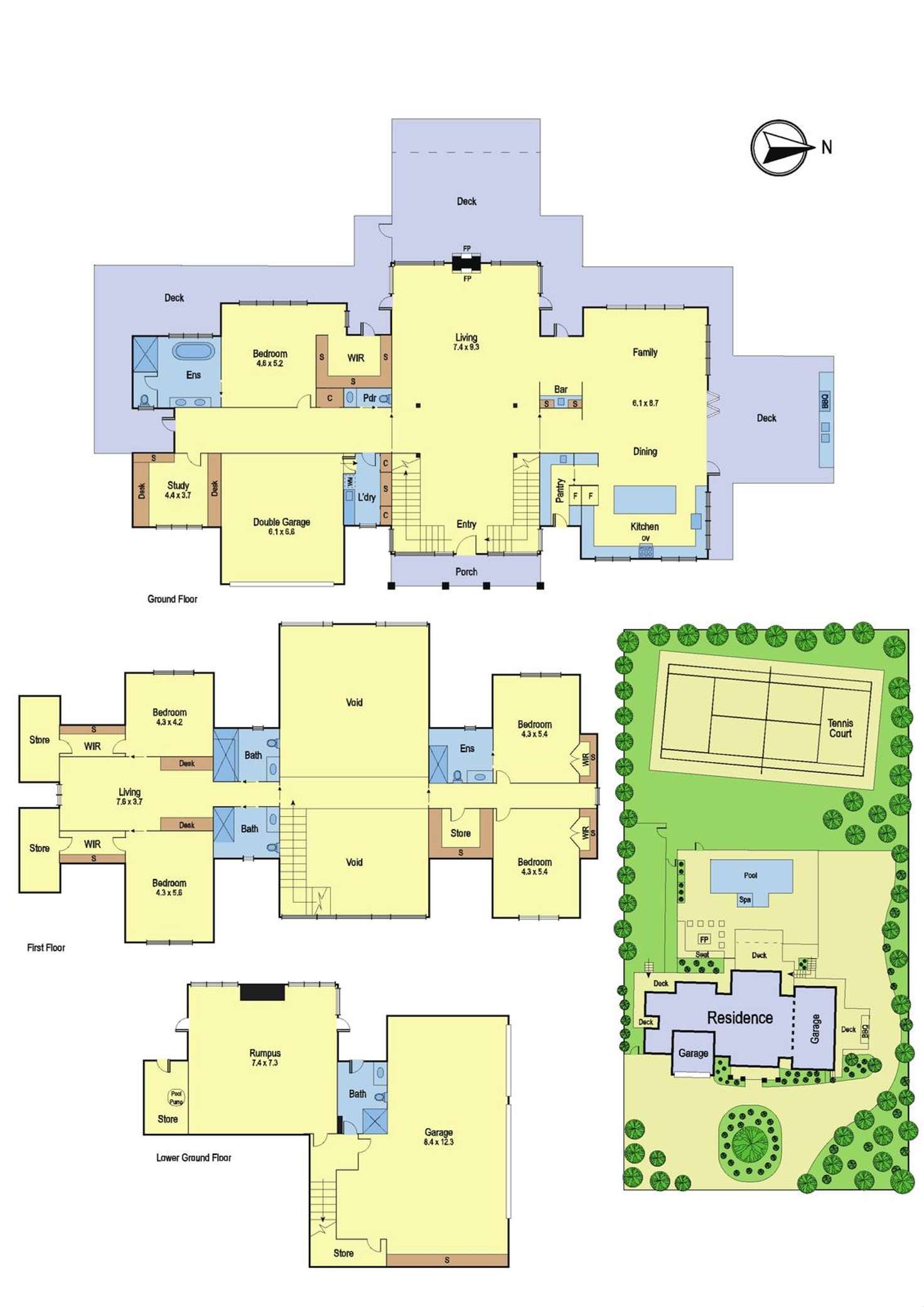 Floorplan of Homely house listing, 5 Jayson Avenue, Eltham VIC 3095