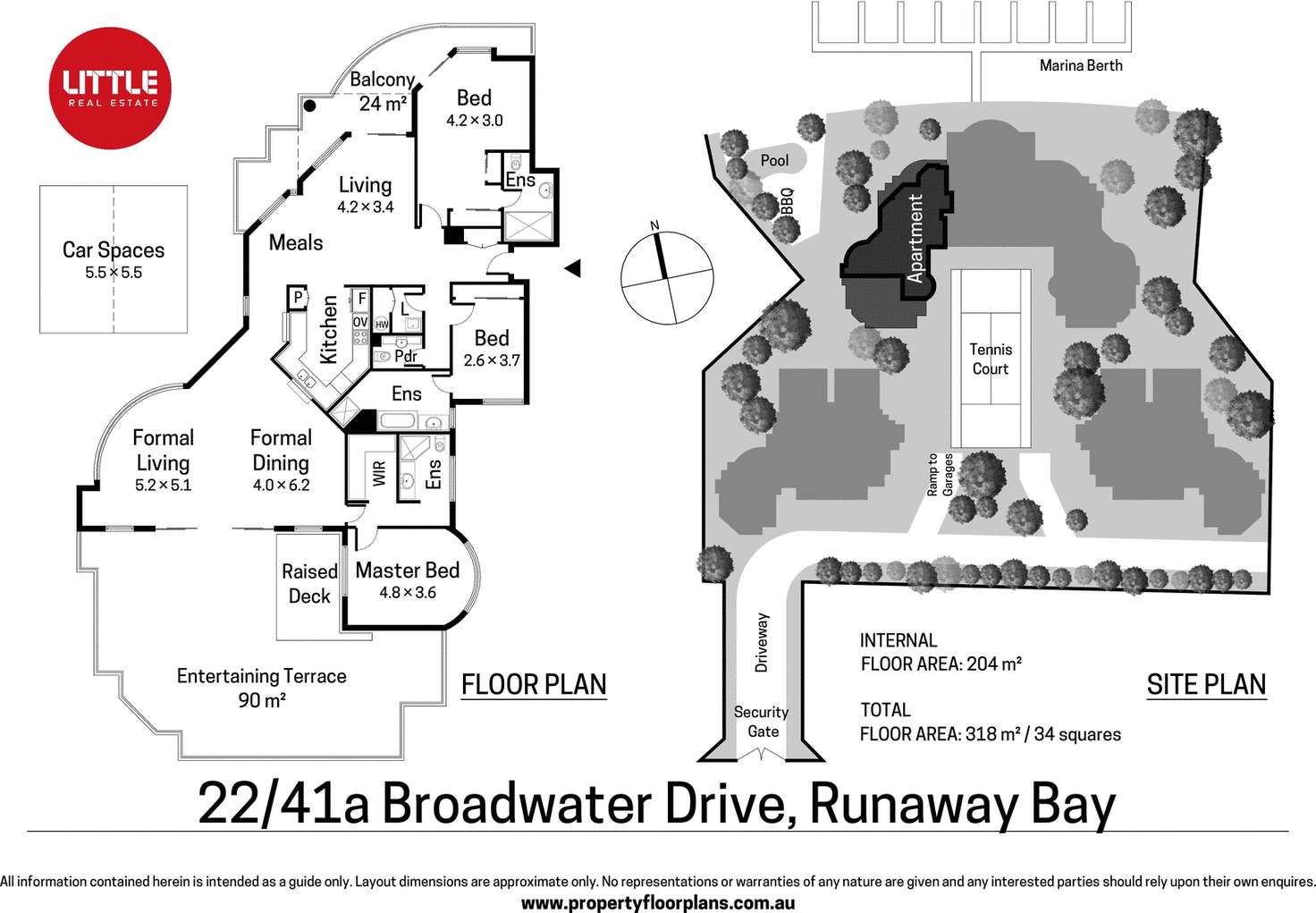 Floorplan of Homely apartment listing, 22/41a Broadwater Street, Runaway Bay QLD 4216