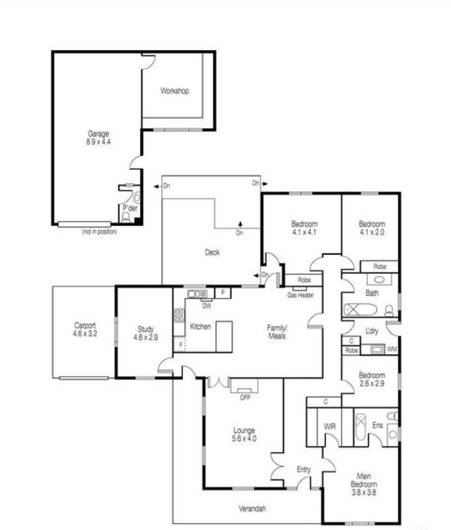 Floorplan of Homely house listing, 73 Vale Street, Alfredton VIC 3350