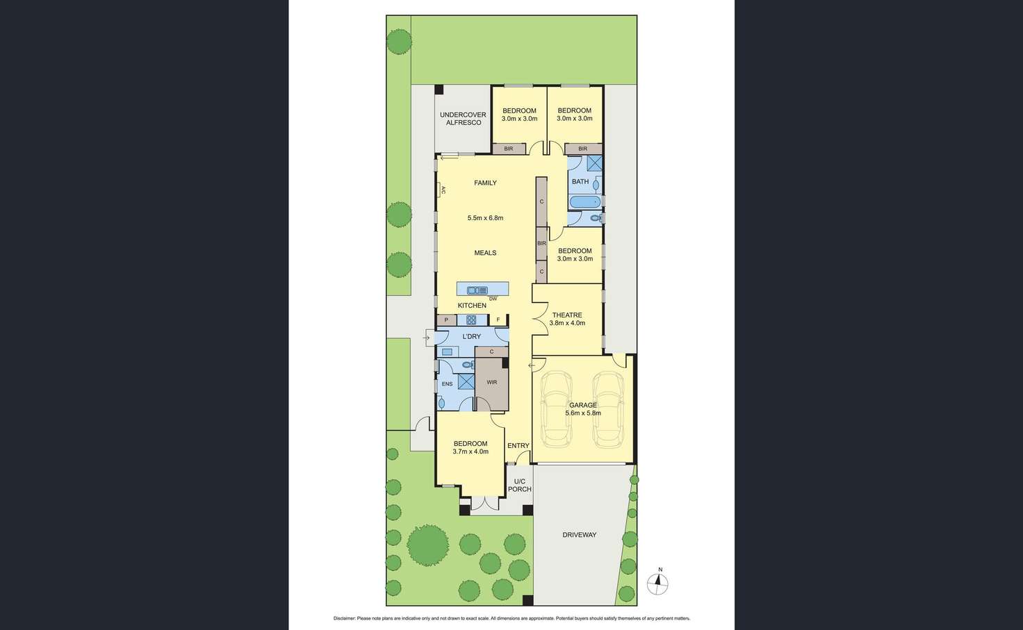 Floorplan of Homely house listing, 17 Bronte Crescent, Doreen VIC 3754