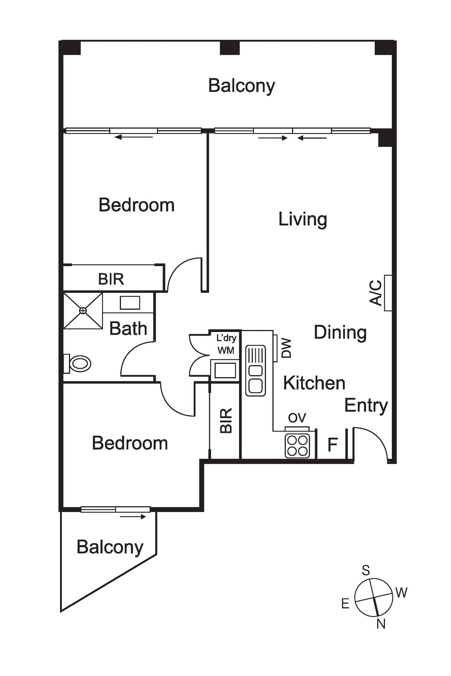 Floorplan of Homely apartment listing, 102/1177 Glenhuntly Road, Glen Huntly VIC 3163