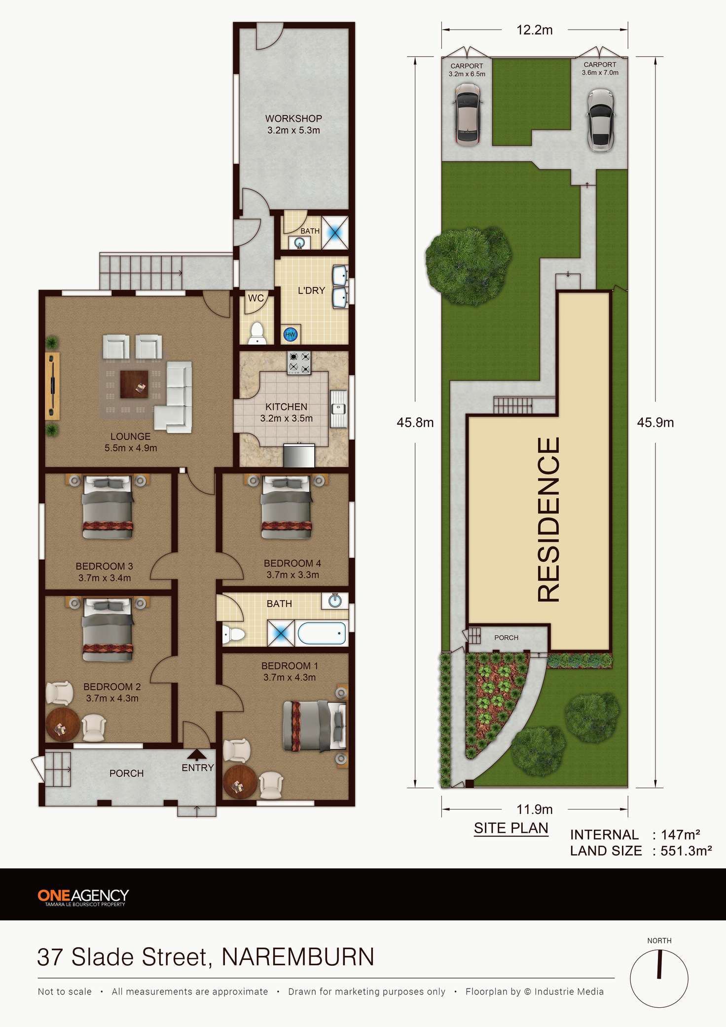 Floorplan of Homely house listing, 37 Slade Street, Naremburn NSW 2065