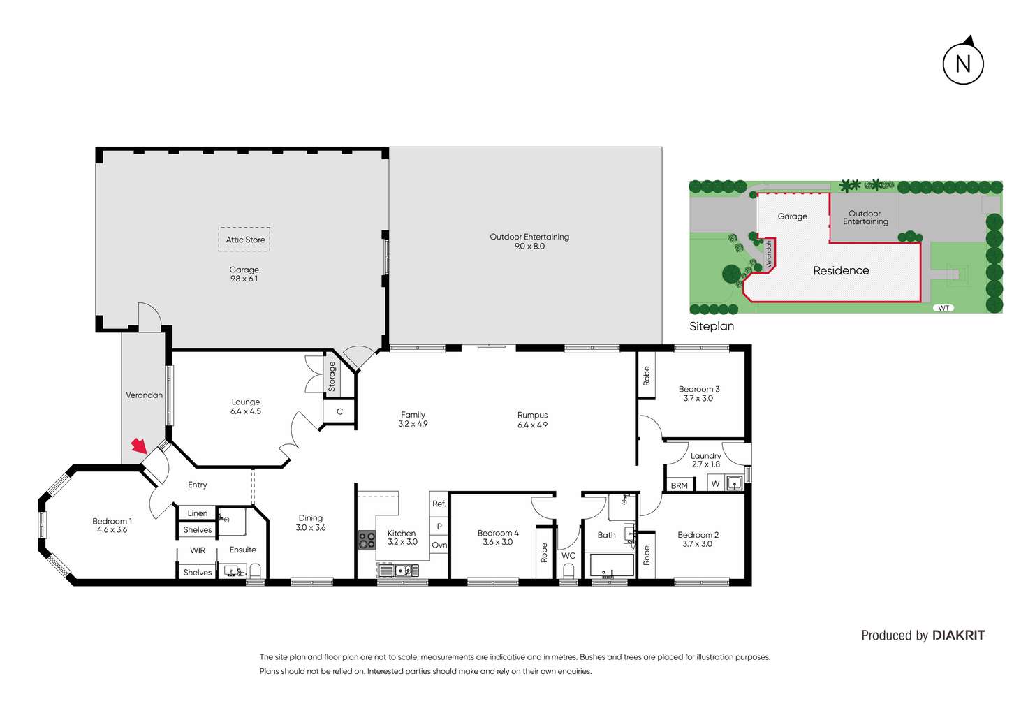 Floorplan of Homely house listing, 10 Balmoral Close, Wyndham Vale VIC 3024
