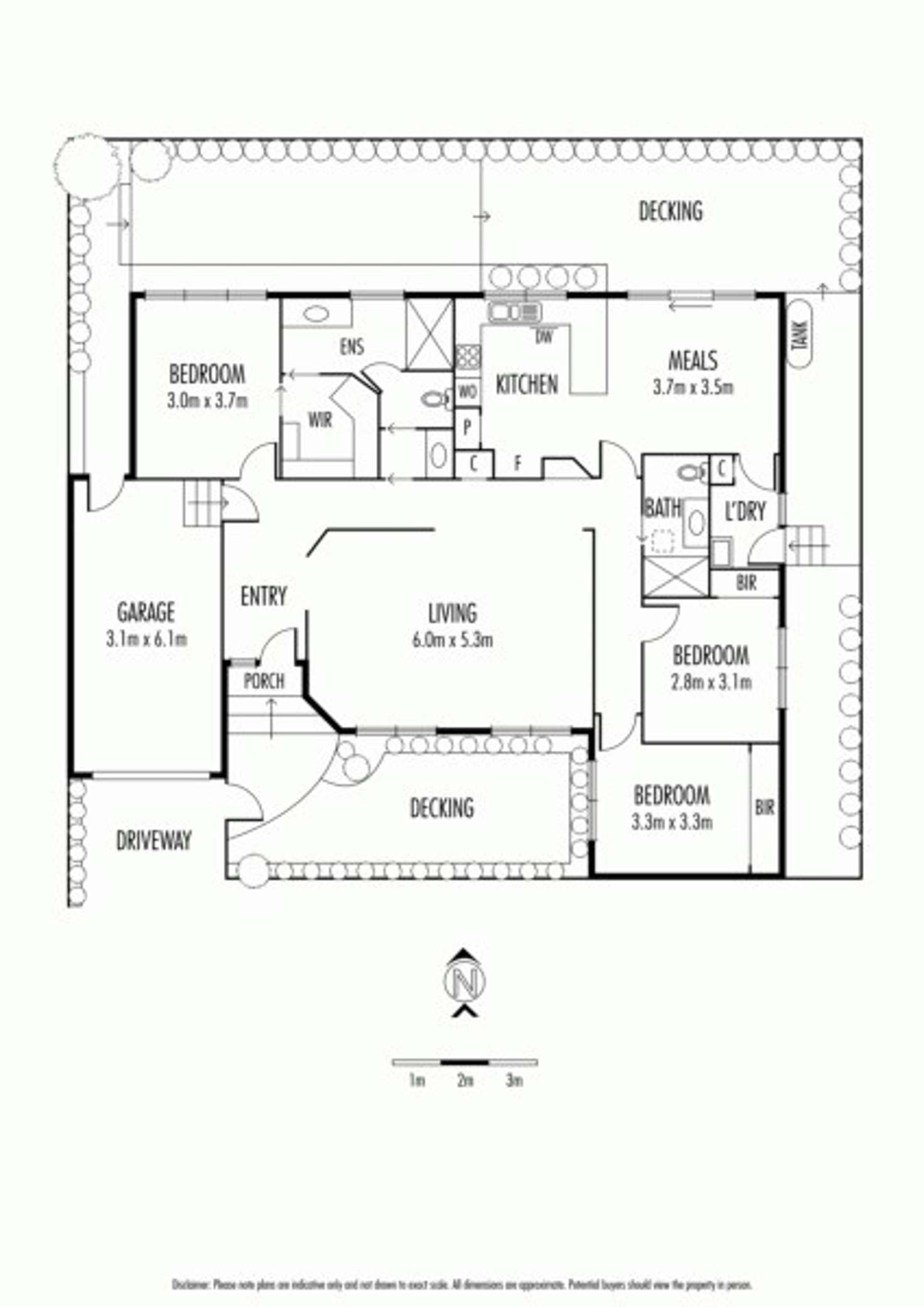 Floorplan of Homely unit listing, 2/4 Winston Drive, Caulfield South VIC 3162