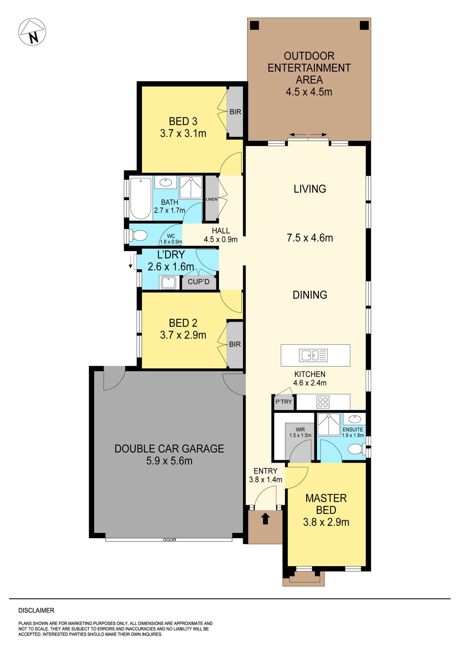 Floorplan of Homely house listing, 21 Oberon Street, Alfredton VIC 3350