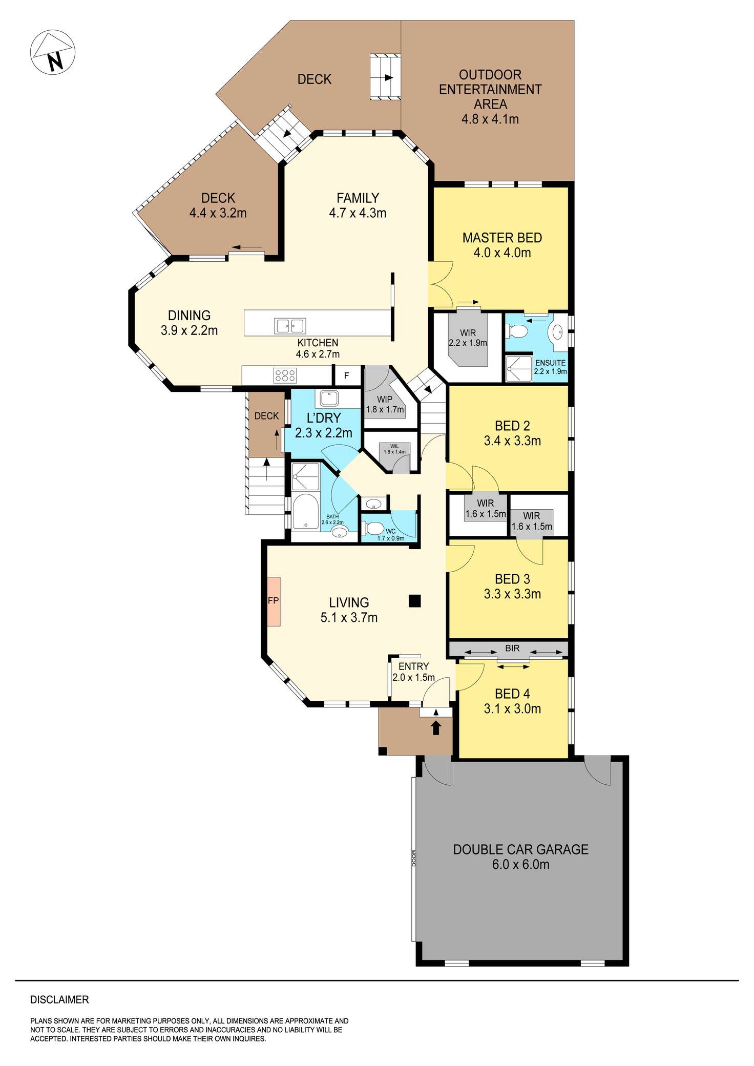 Floorplan of Homely house listing, 14 Herriott Street, Buninyong VIC 3357