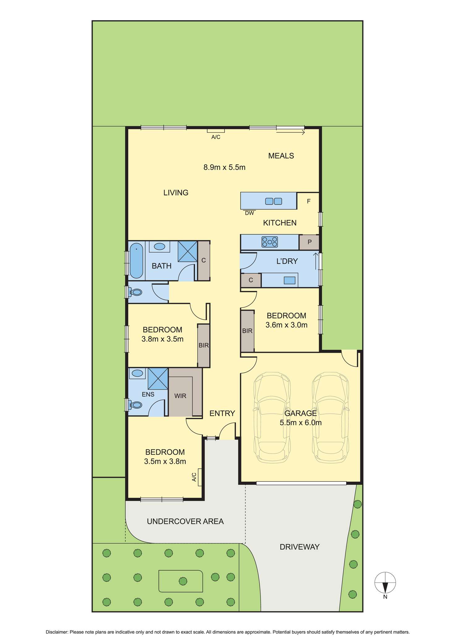Floorplan of Homely house listing, 32 Resolution Circuit, Doreen VIC 3754