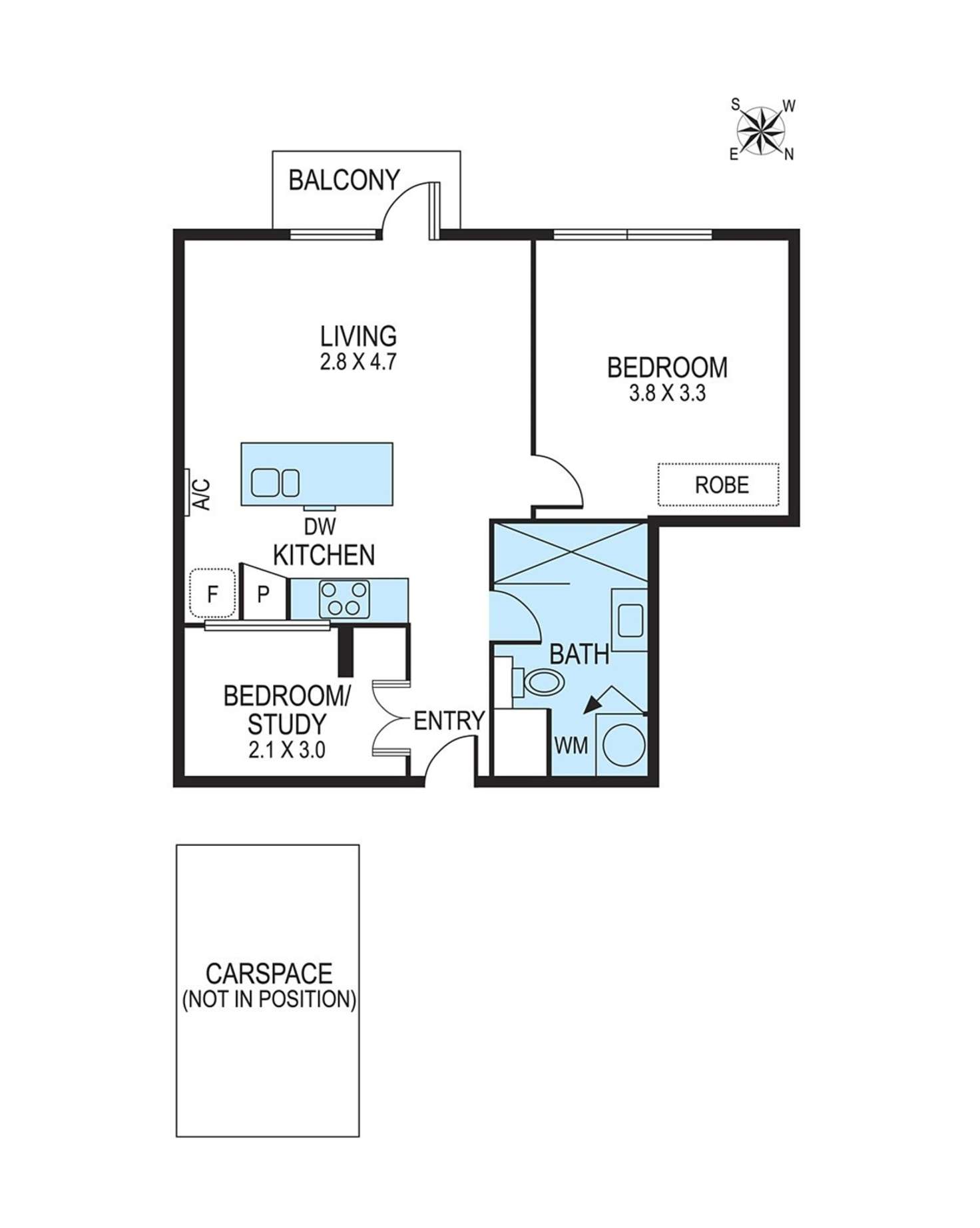 Floorplan of Homely apartment listing, 10/12 Acland Street, St Kilda VIC 3182