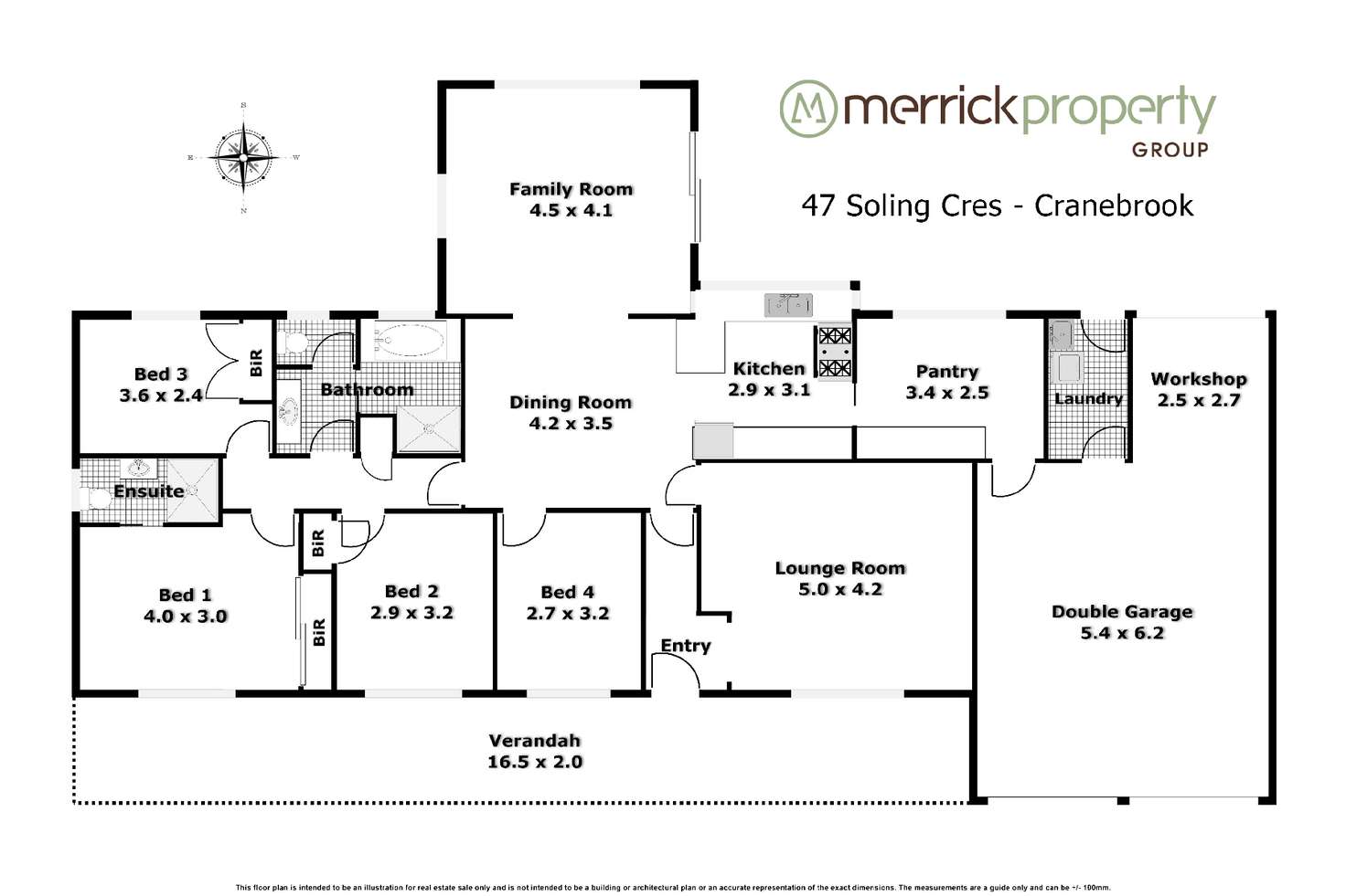 Floorplan of Homely house listing, 47 Soling Crescent, Cranebrook NSW 2749