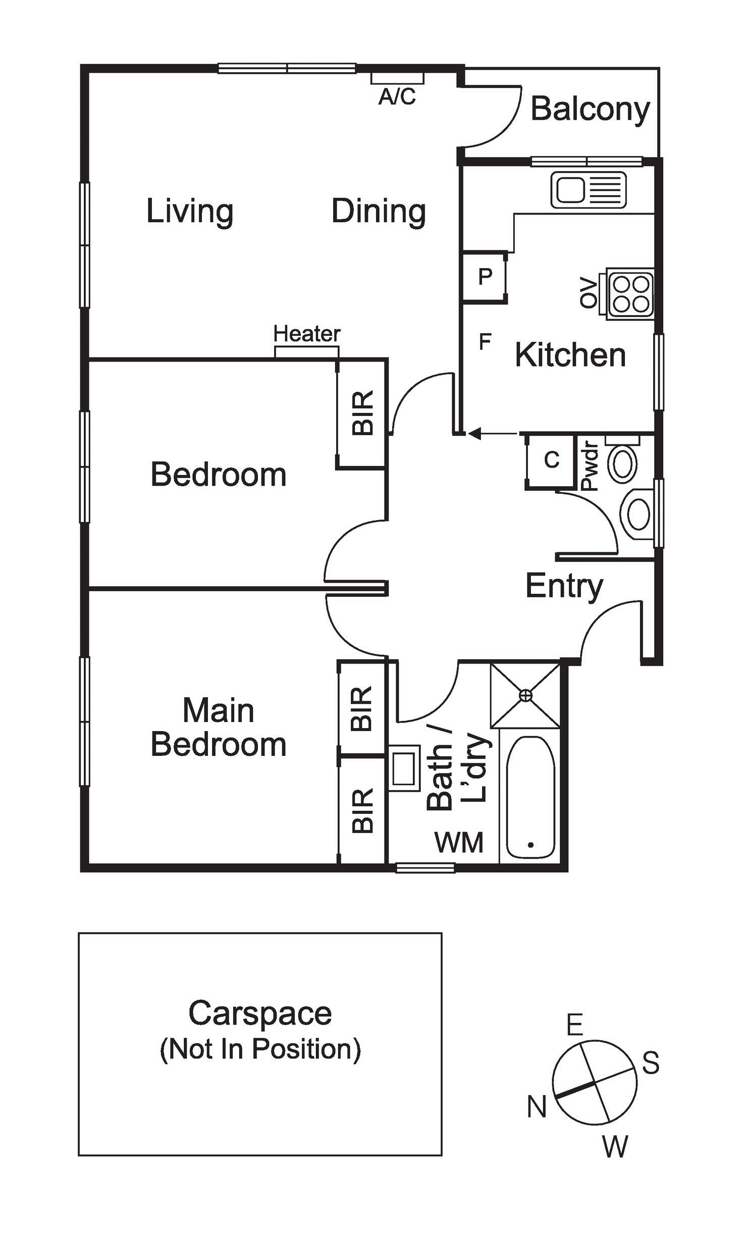 Floorplan of Homely apartment listing, 7/50 Denbigh Road, Armadale VIC 3143
