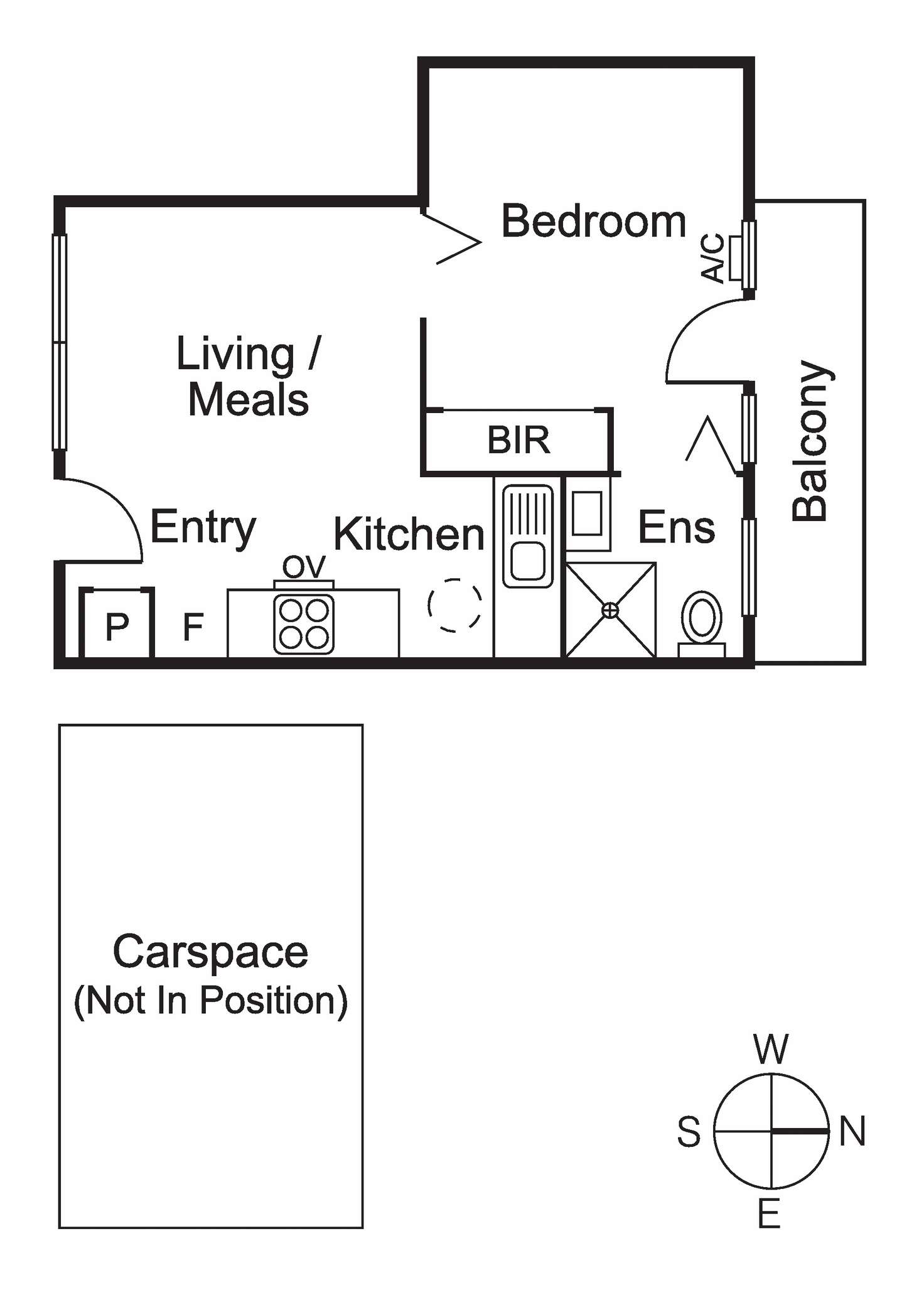 Floorplan of Homely apartment listing, 8/373 Neerim Road, Carnegie VIC 3163