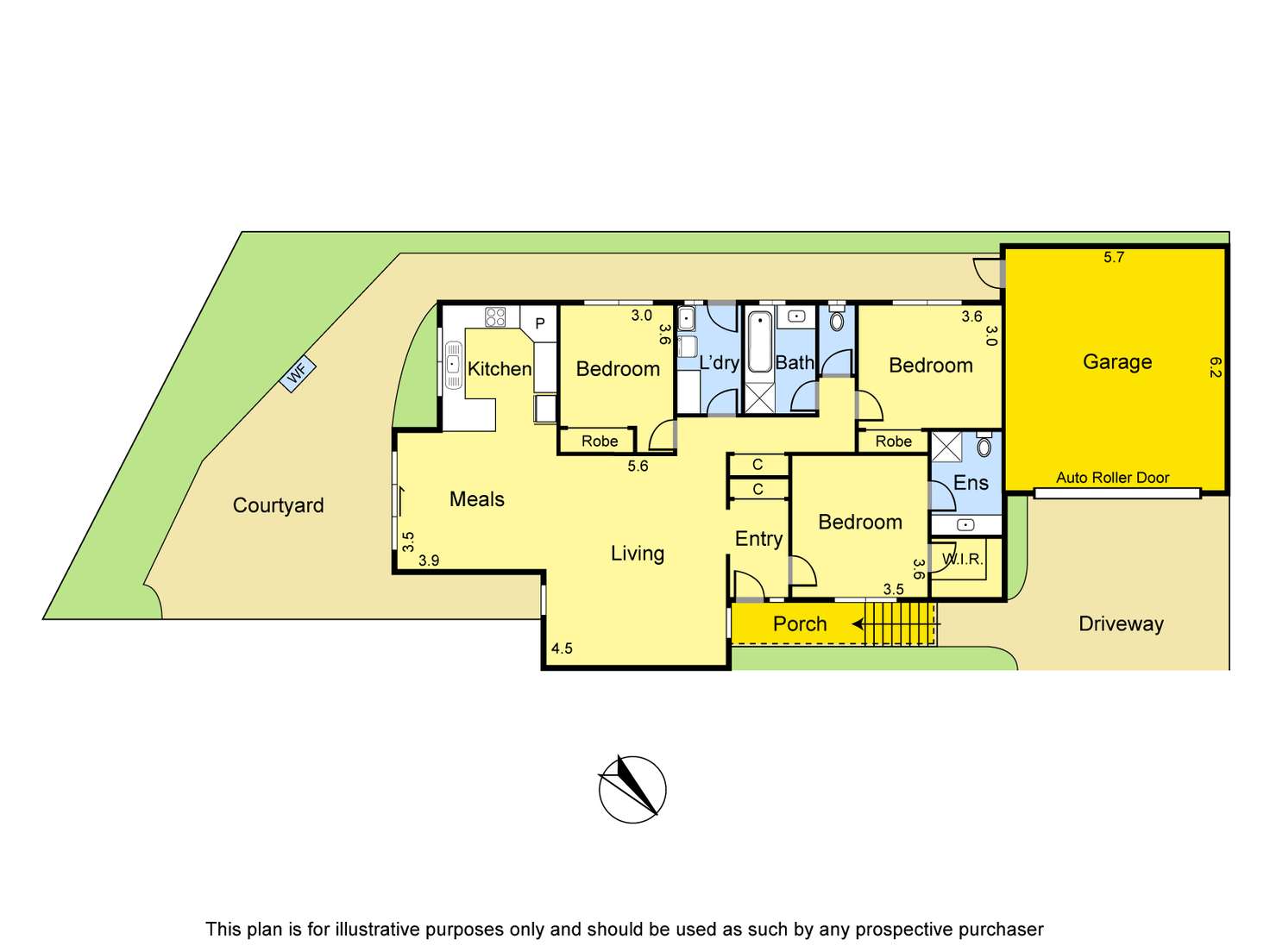 Floorplan of Homely unit listing, 3/101 Karingal Drive, Briar Hill VIC 3088