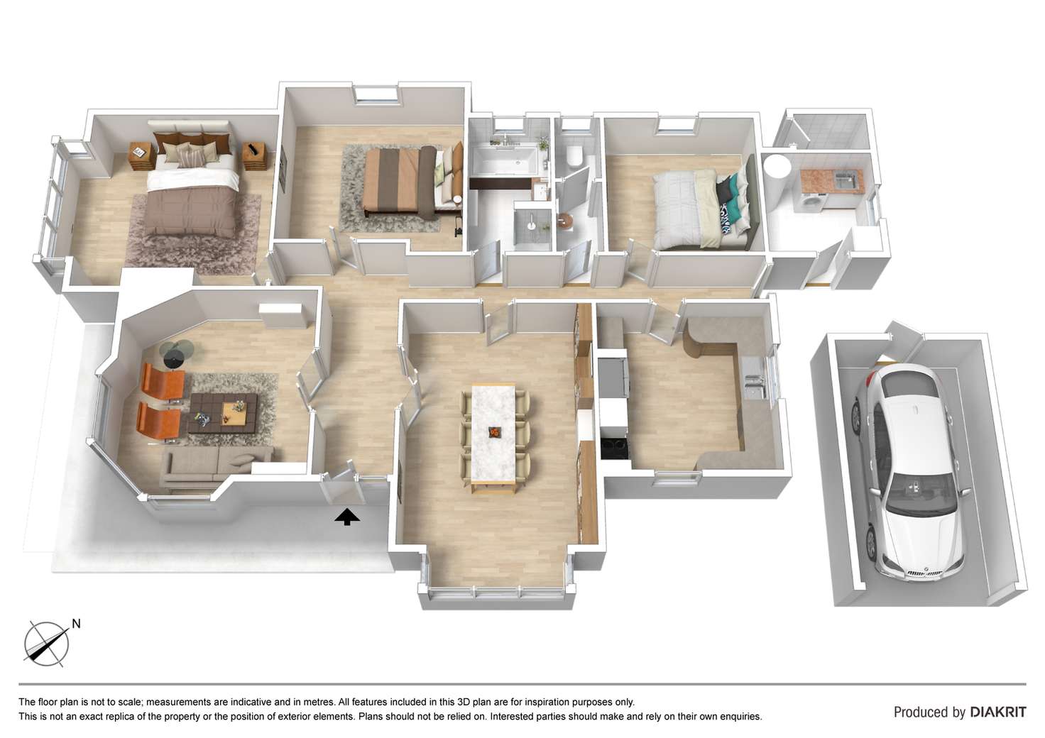 Floorplan of Homely house listing, 10 Southey Street, Elwood VIC 3184