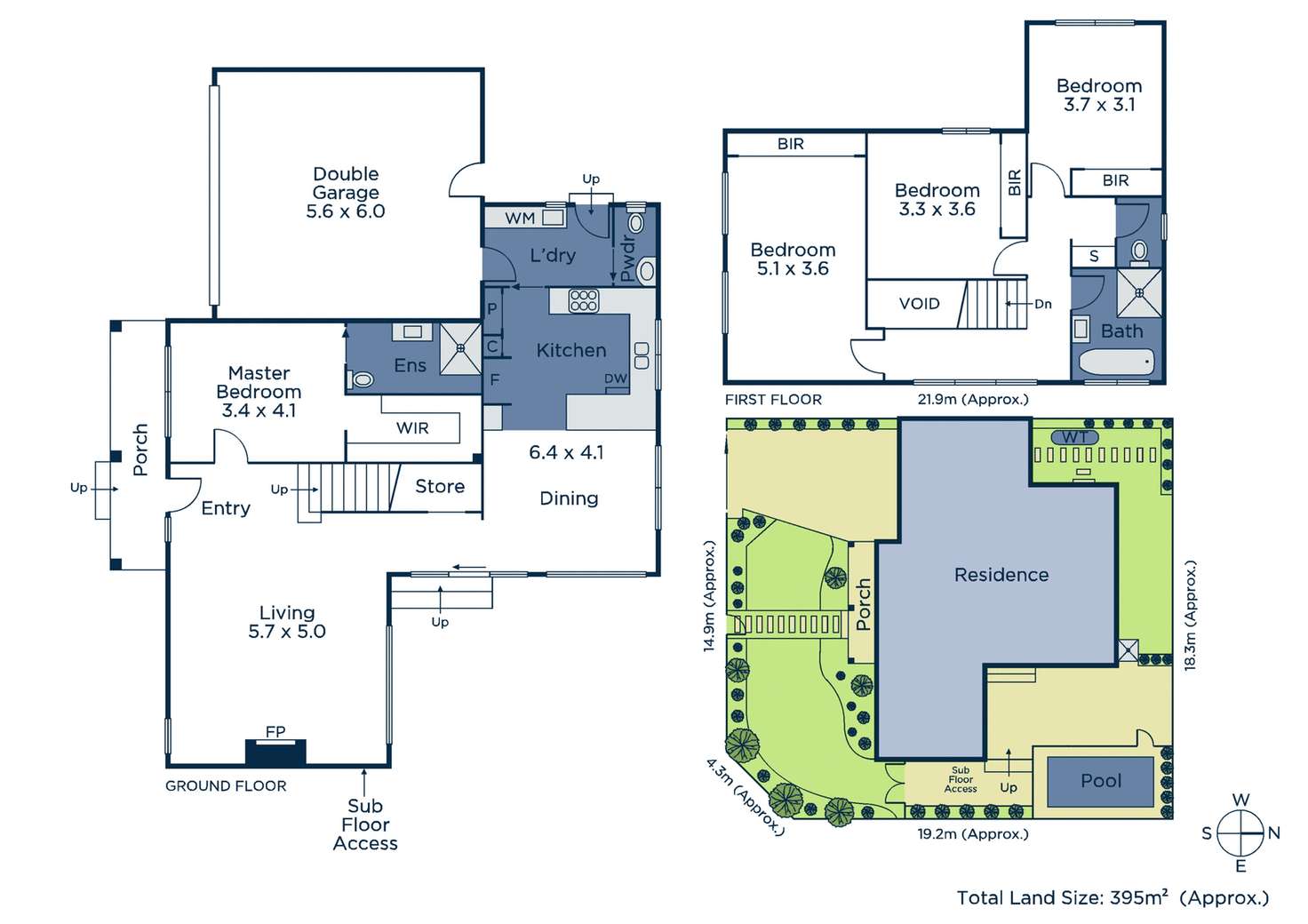 Floorplan of Homely house listing, 3 Sunshine Avenue, Mitcham VIC 3132