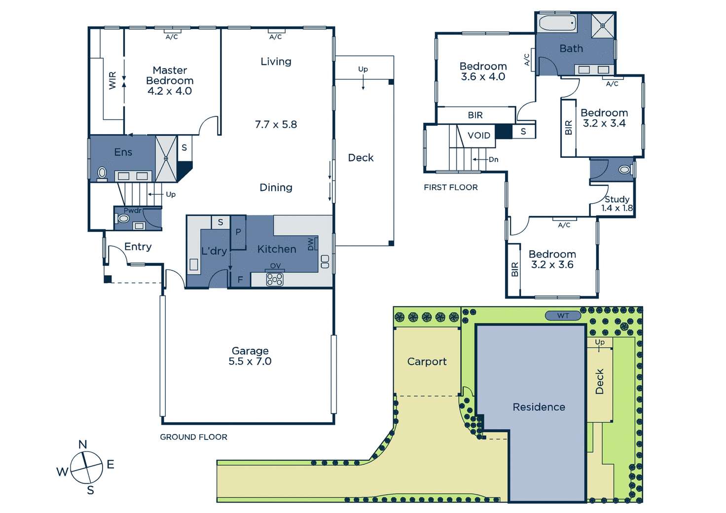 Floorplan of Homely townhouse listing, 31A Macey Street, Croydon South VIC 3136