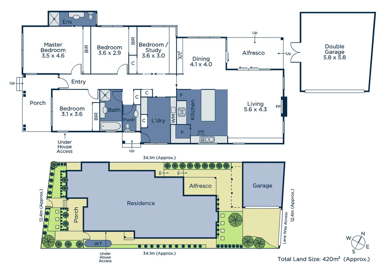 Floorplan of Homely house listing, 1 Albert Street, Mitcham VIC 3132