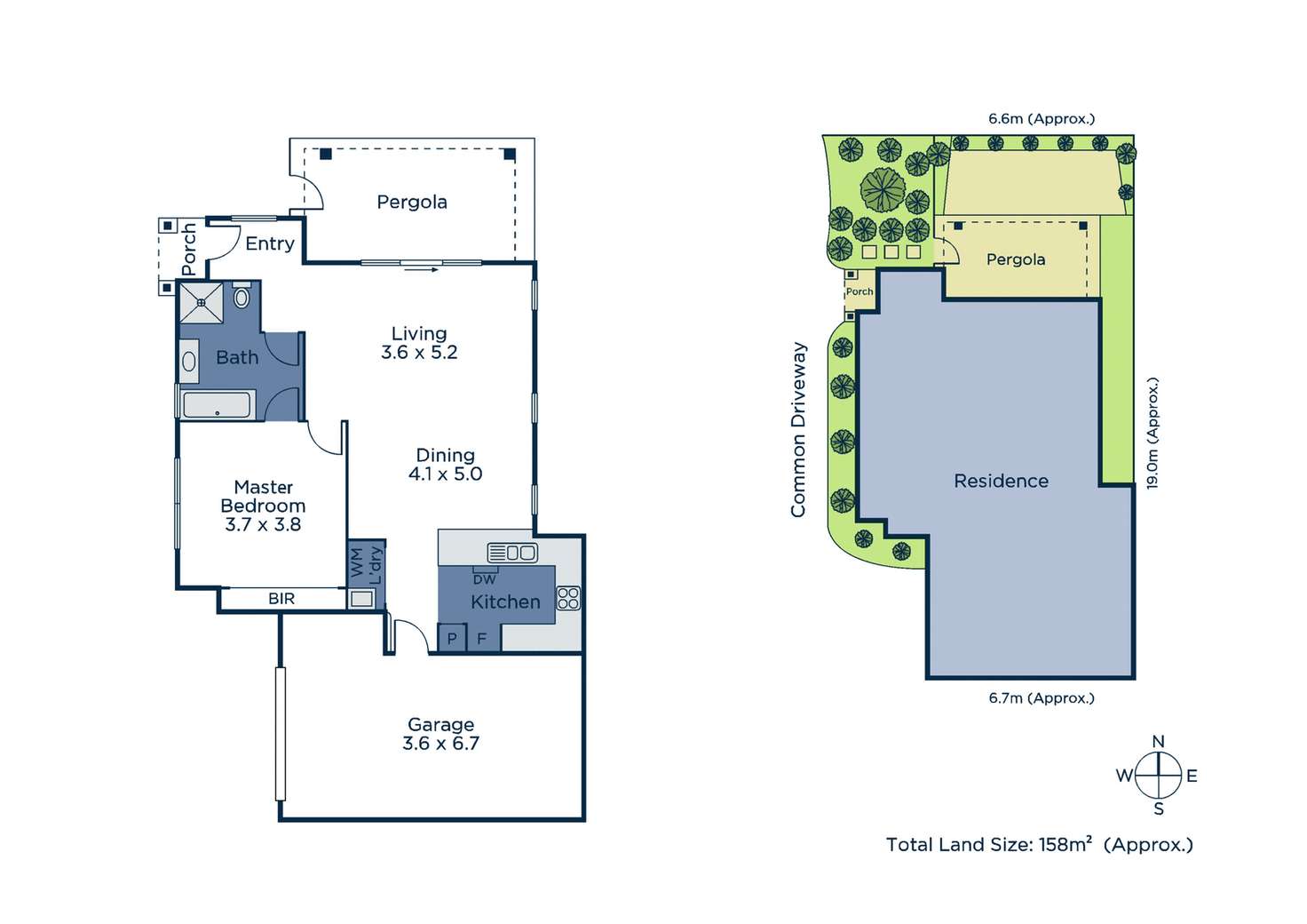 Floorplan of Homely apartment listing, 1/8 Myrtle Street, Bayswater VIC 3153