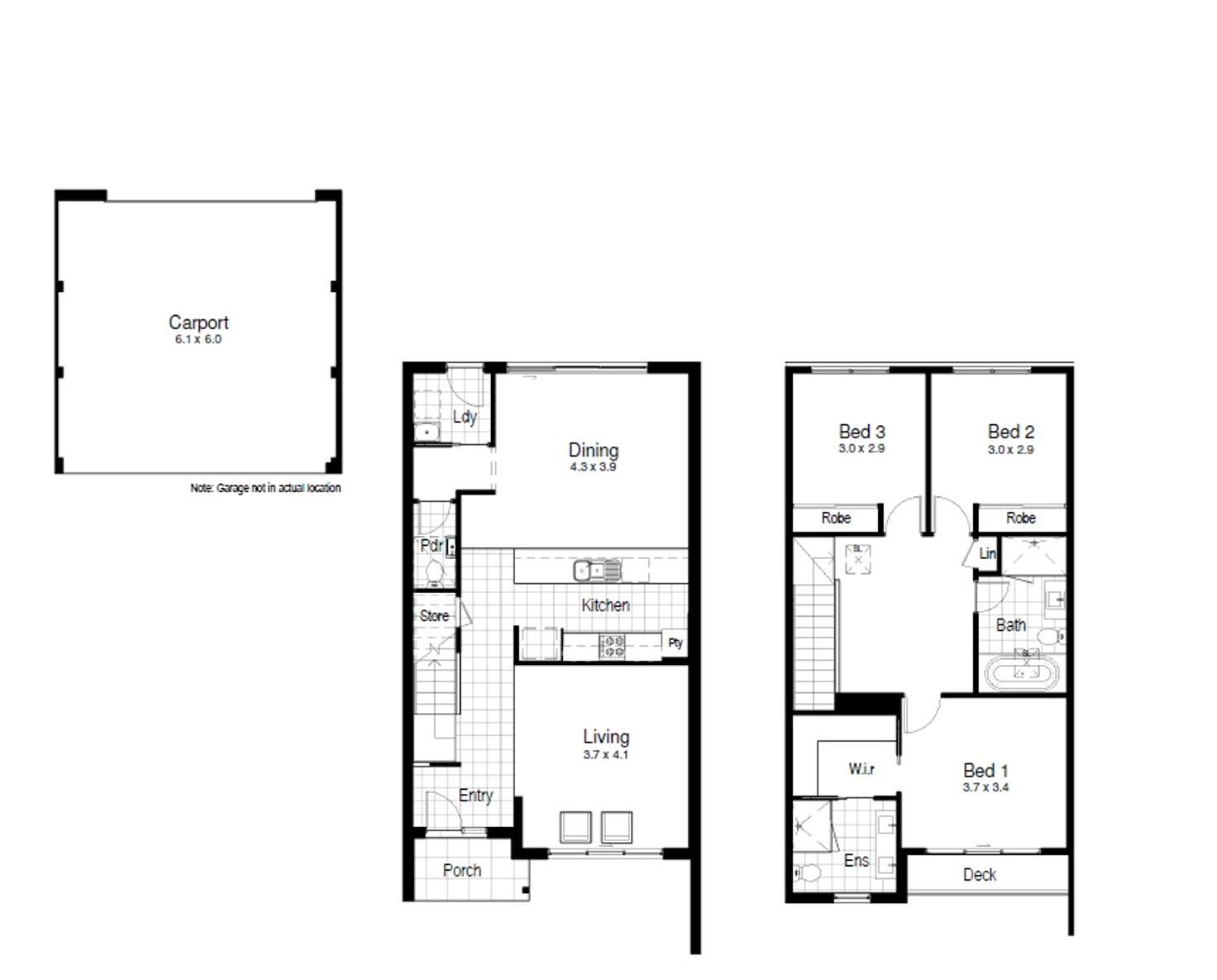 Floorplan of Homely house listing, 51 Newsom Street, Ascot Vale VIC 3032