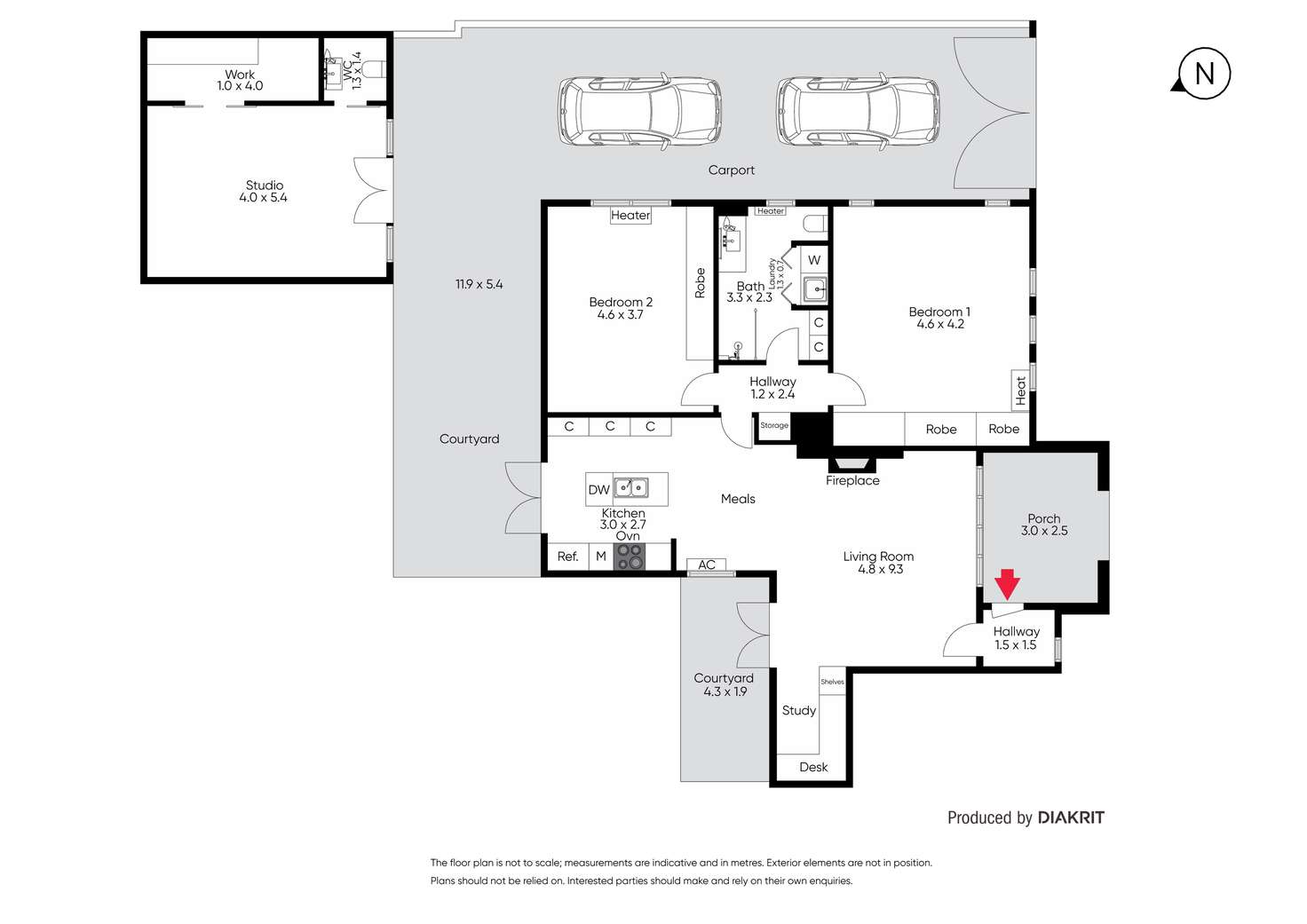 Floorplan of Homely apartment listing, 6/777 Malvern Road, Toorak VIC 3142