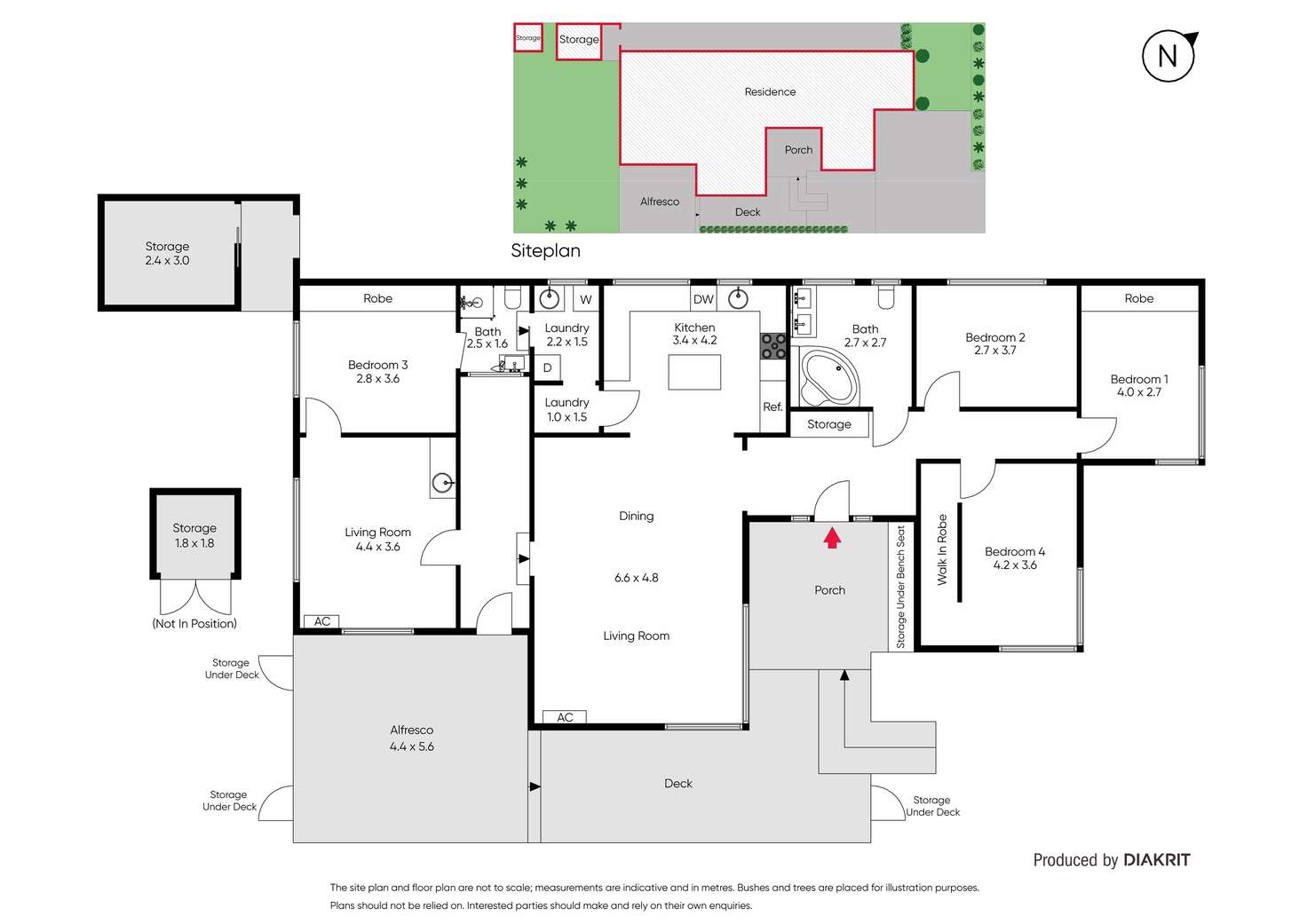 Floorplan of Homely house listing, 100 Wickham Road, Hampton East VIC 3188