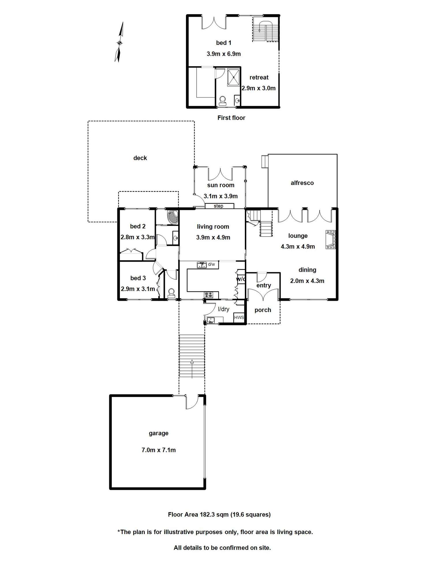 Floorplan of Homely house listing, 11 Grey Street, Belgrave VIC 3160