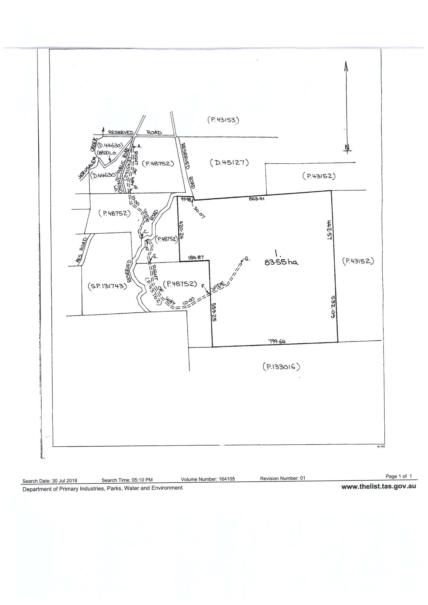 Floorplan of Homely ruralOther listing, 421 Springhill Bottom Road, Colebrook TAS 7027