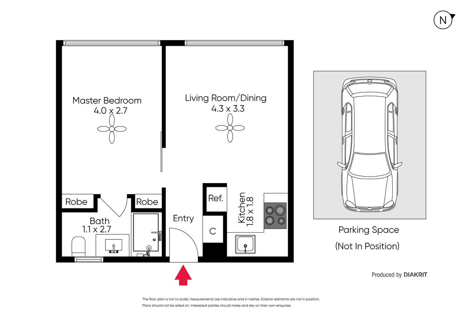 Floorplan of Homely apartment listing, 16/54 Balston Street, Balaclava VIC 3183