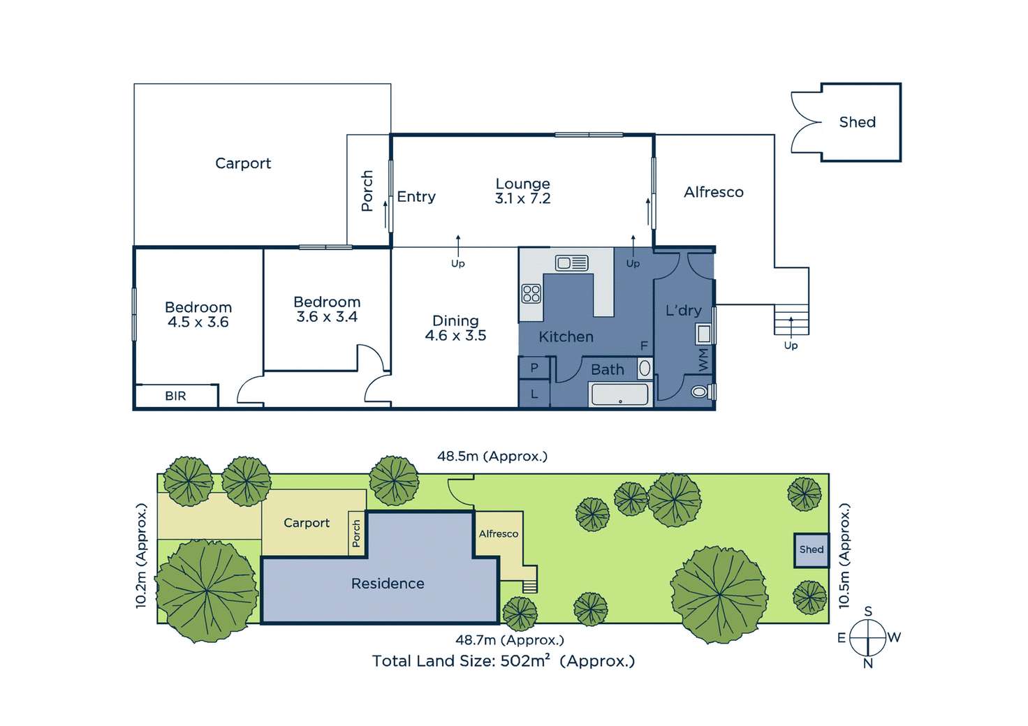 Floorplan of Homely house listing, 6A Hopetoun Street, Mitcham VIC 3132