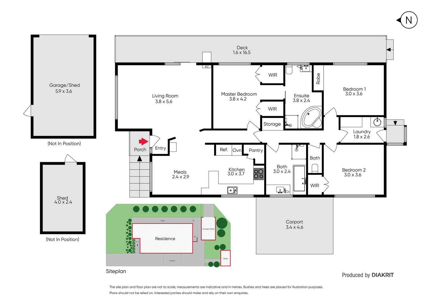 Floorplan of Homely house listing, 79 Carrum Woods Drive, Carrum Downs VIC 3201