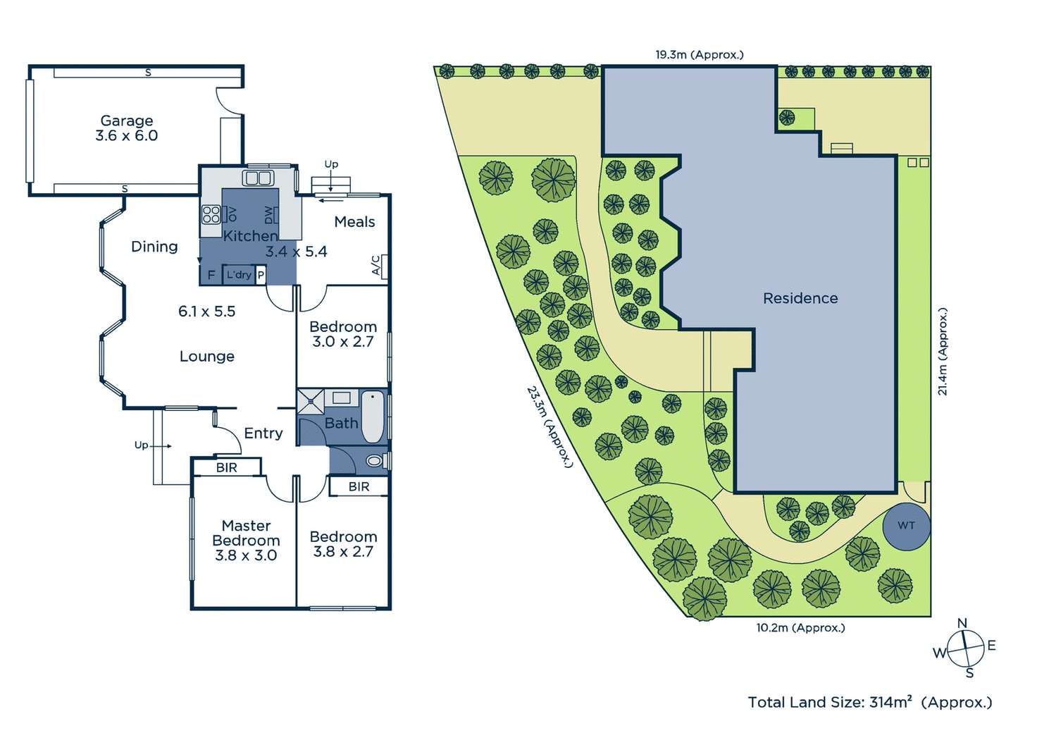 Floorplan of Homely house listing, 1A Linlithgow Street, Mitcham VIC 3132