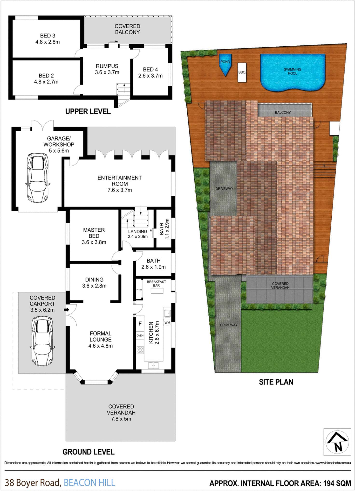 Floorplan of Homely house listing, 38 Boyer Road, Beacon Hill NSW 2100